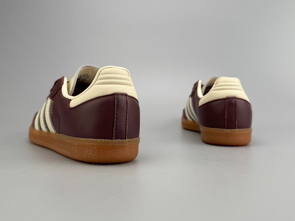 Adidas Samba OG Natural Leather & Front Suede Sneakers