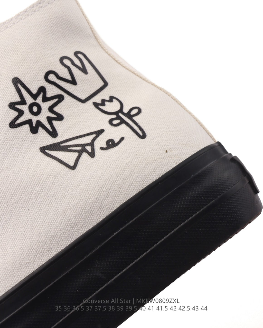 Converse Chuck 70 Hi Sketch Black White