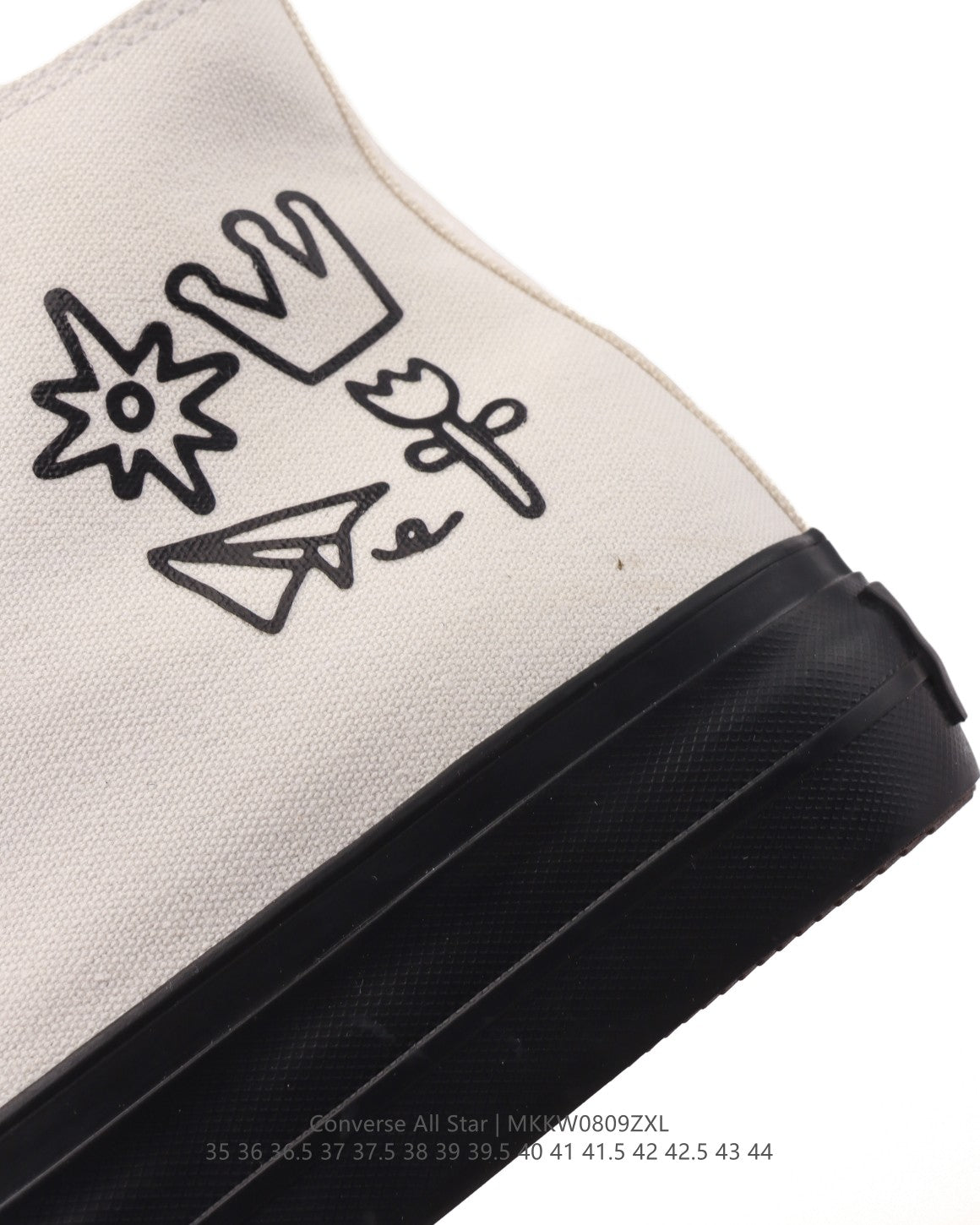 Converse Chuck 70 Hi Sketch Black White
