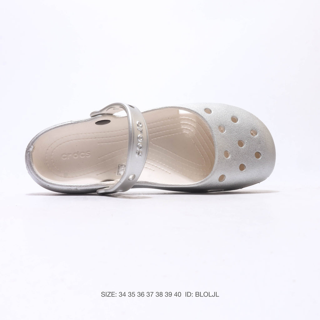 Crocs Classic Mary Jane Metallic