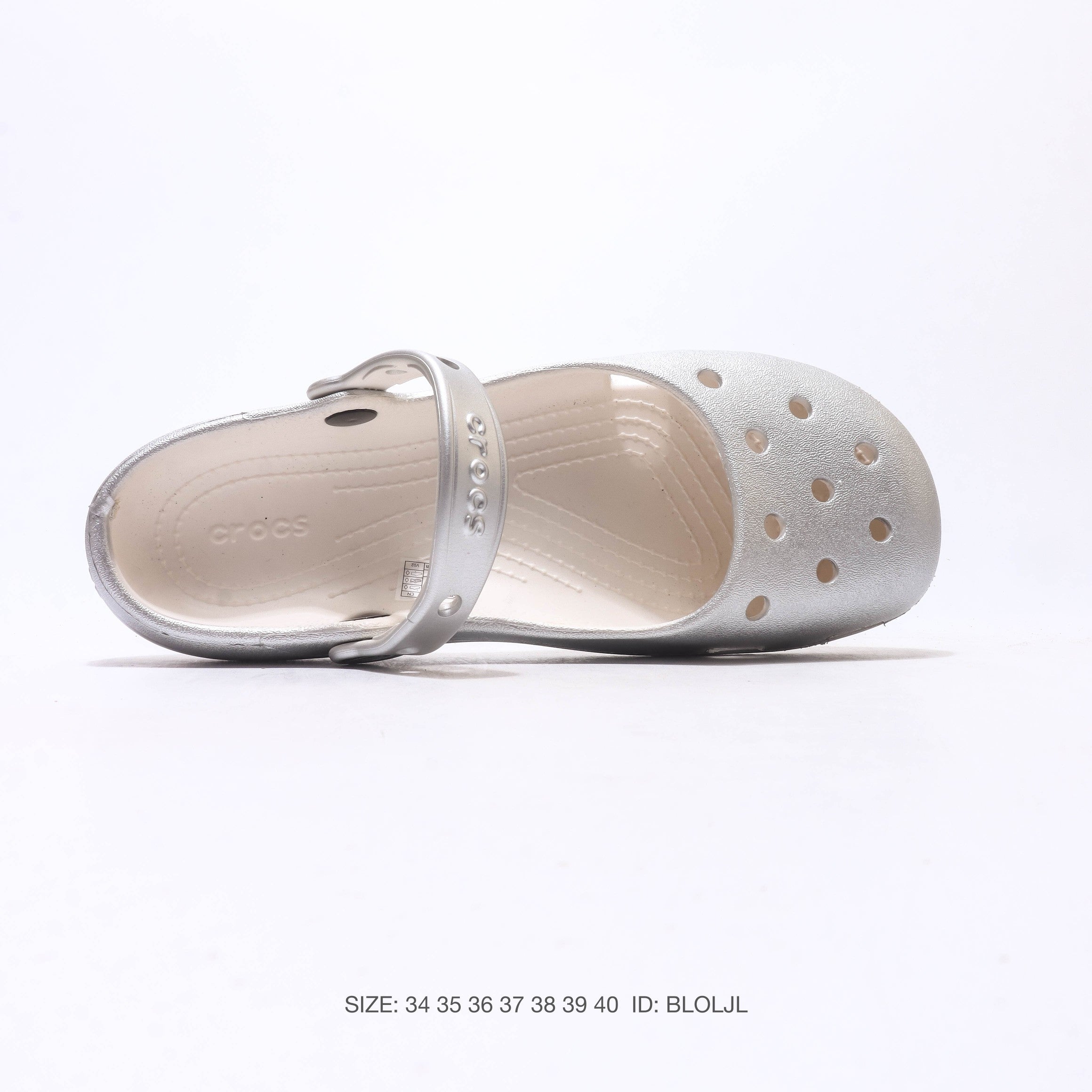Crocs Classic Mary Jane Metallic