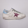 Golden Goose Superstar side star Glitter