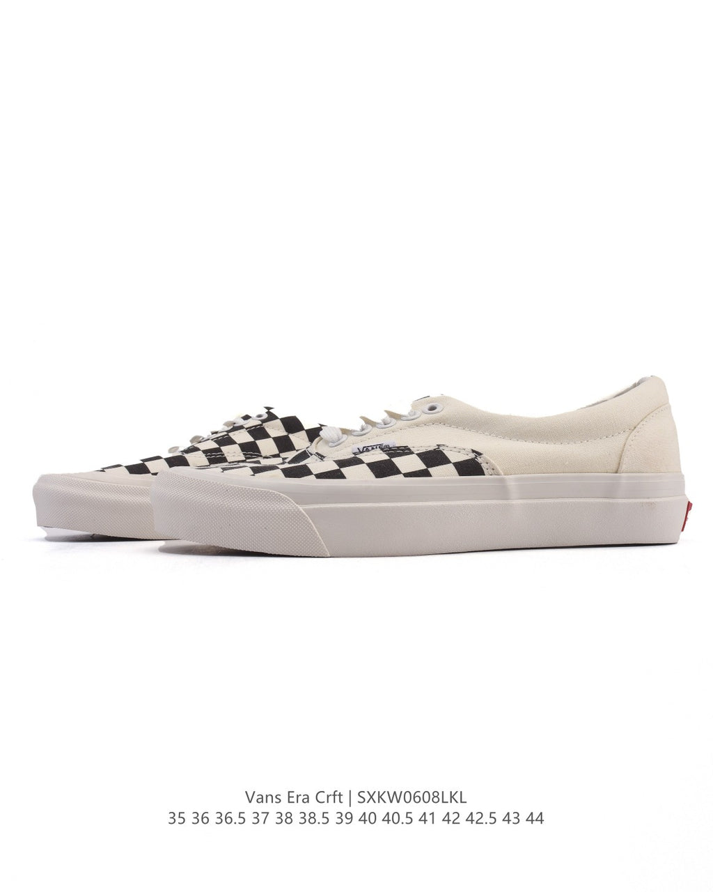 Vans Era CRFT Podium Checkerboard Black