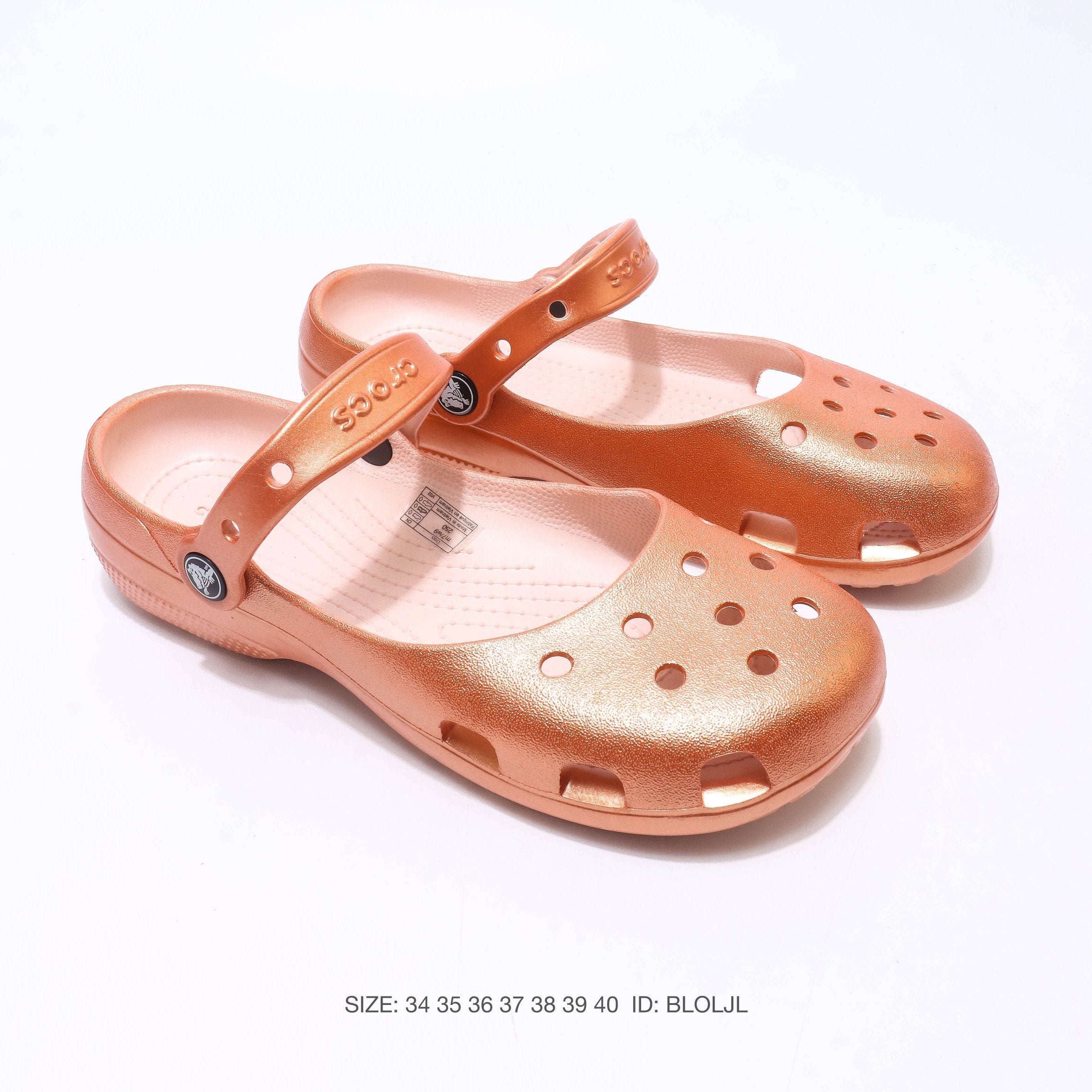 Crocs Classic Mary Jane Metallic
