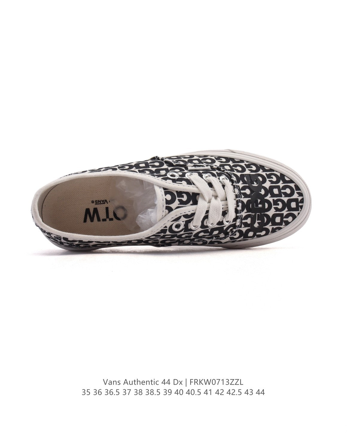 CDG x Vans Authentic 44 DX