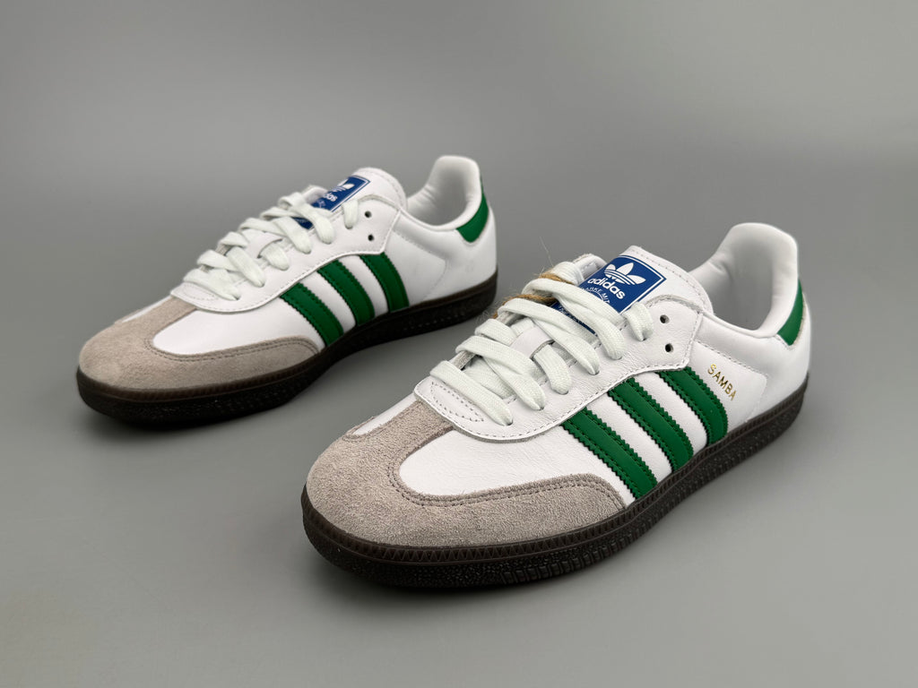 Adidas Samba OG Natural Leather & Front Suede Sneakers