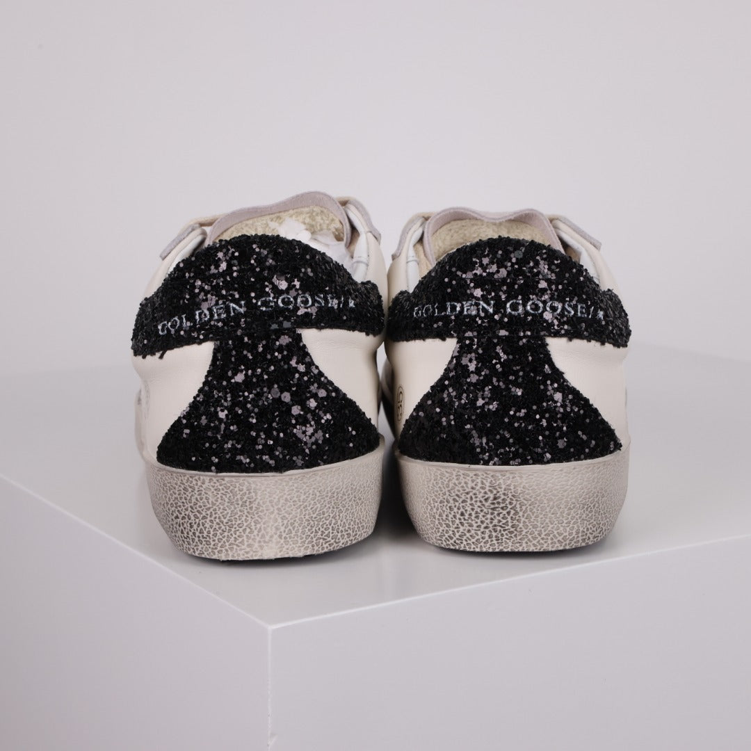 Golden Goose Superstar side star Glitter
