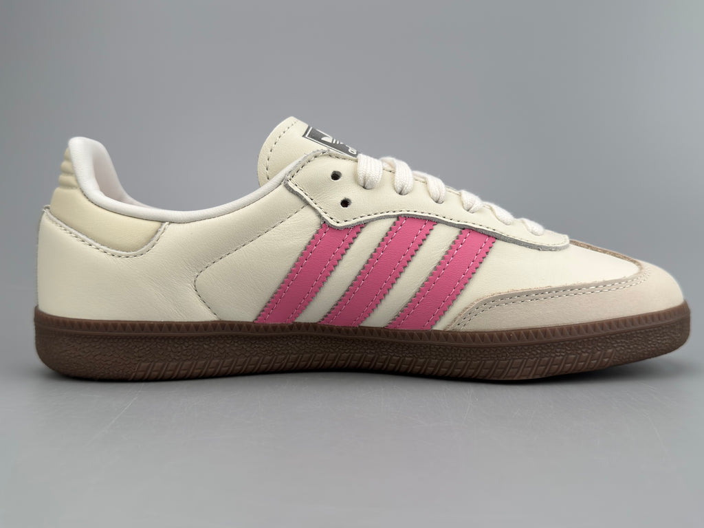 Adidas Samba OG Natural Leather & Front Suede Sneakers