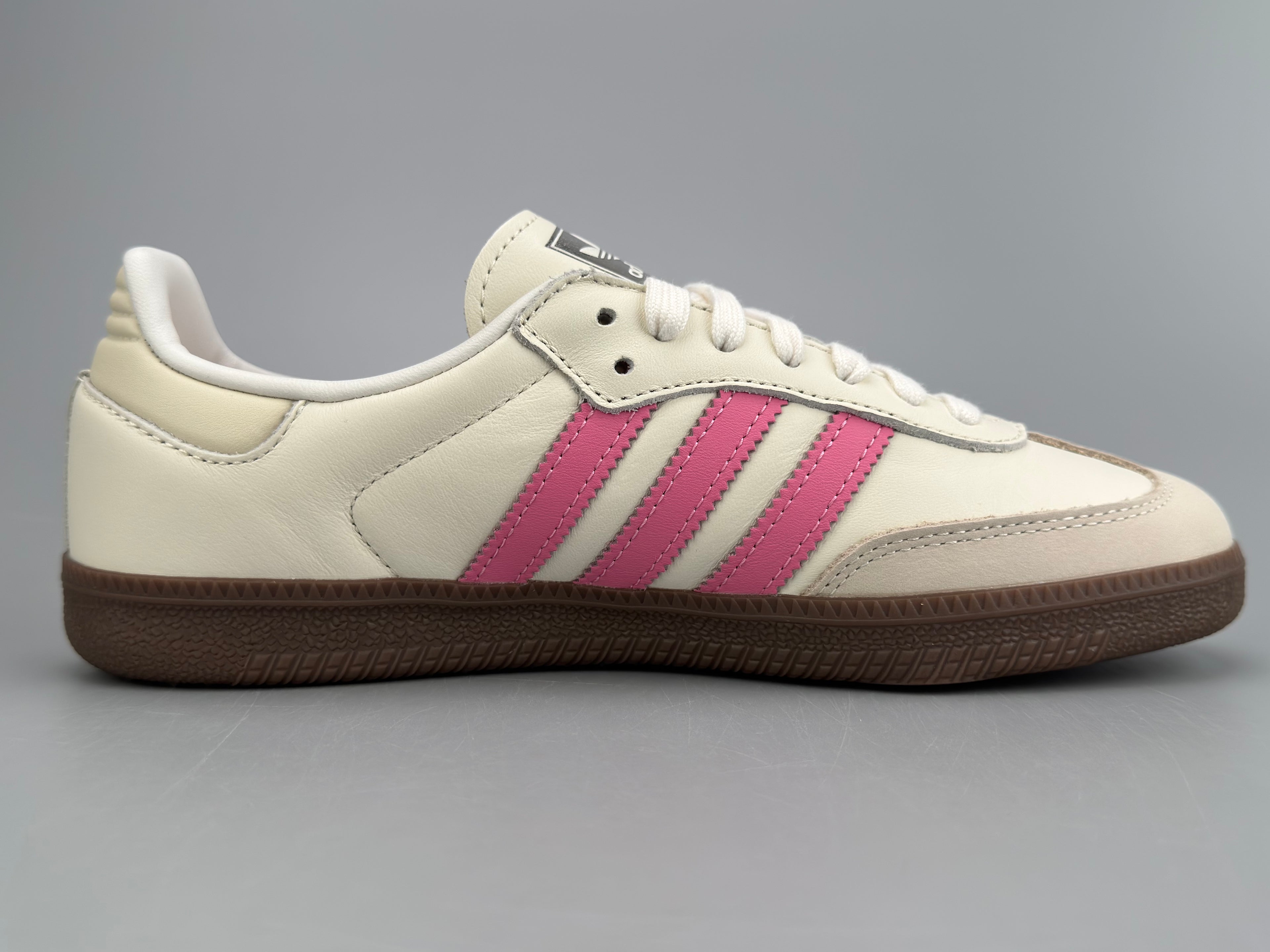 Adidas Samba OG Natural Leather & Front Suede Sneakers