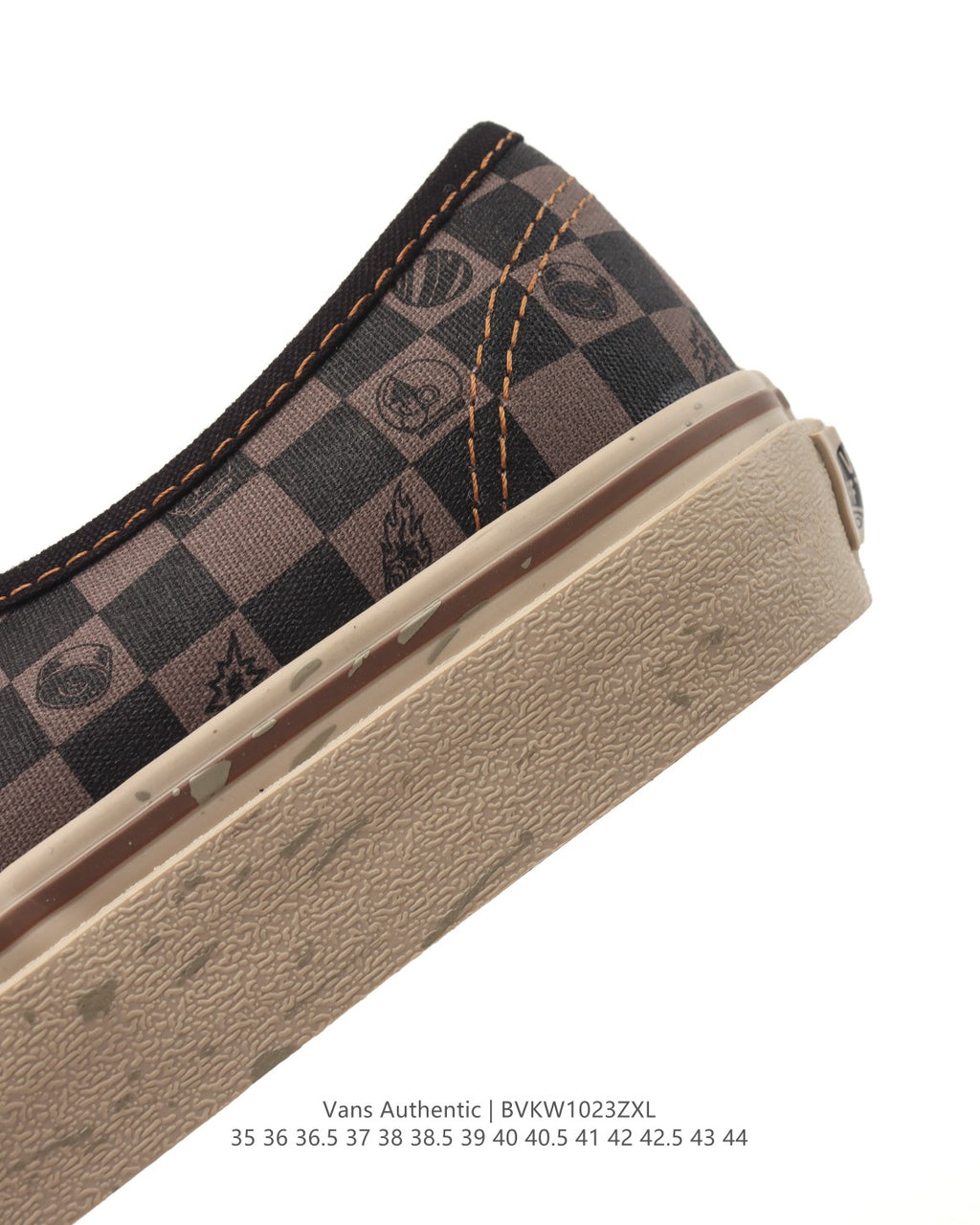 Vans Authentic Pop Mart Space Molly Black Brown