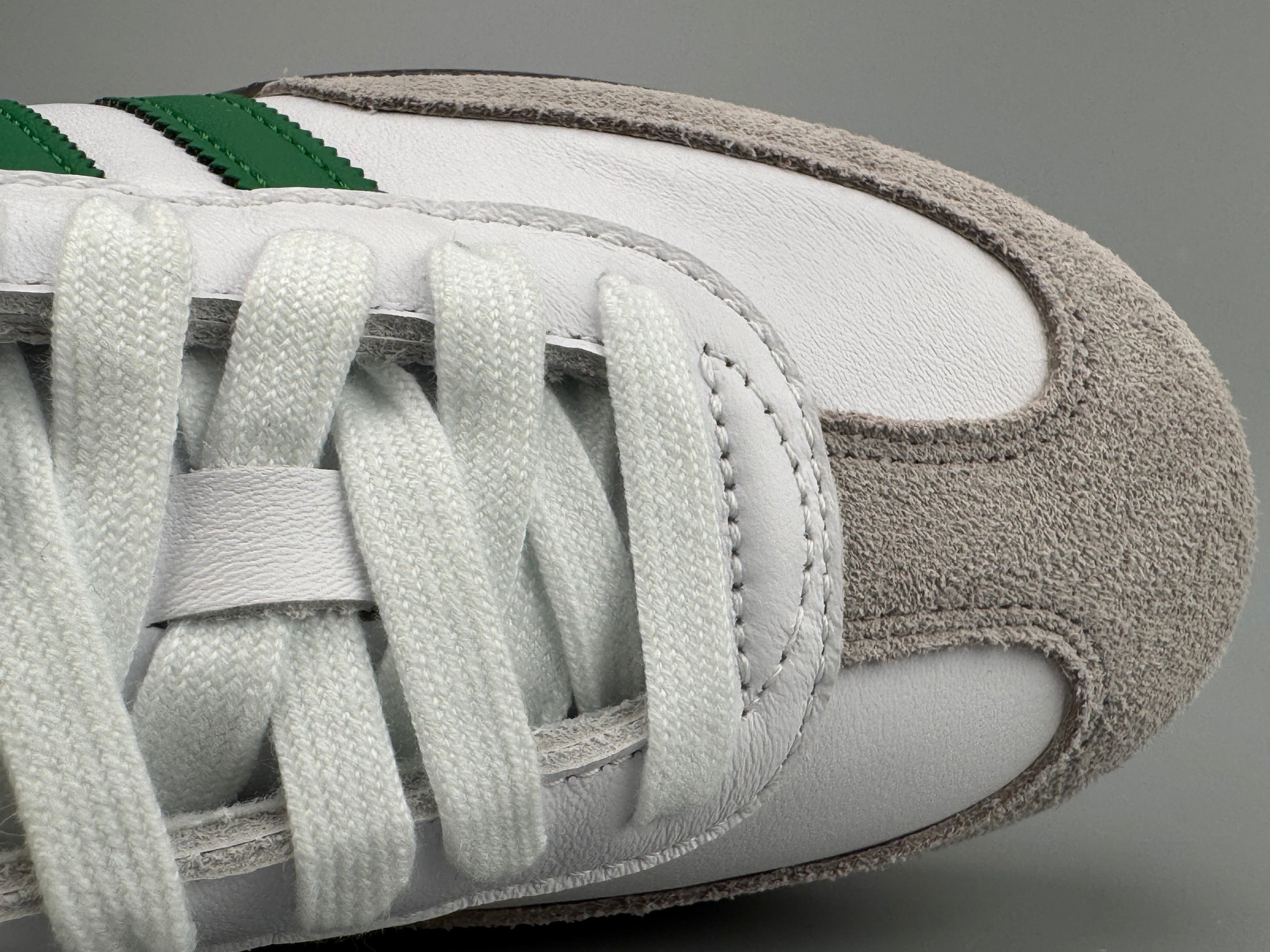 Adidas Samba OG Natural Leather & Front Suede Sneakers
