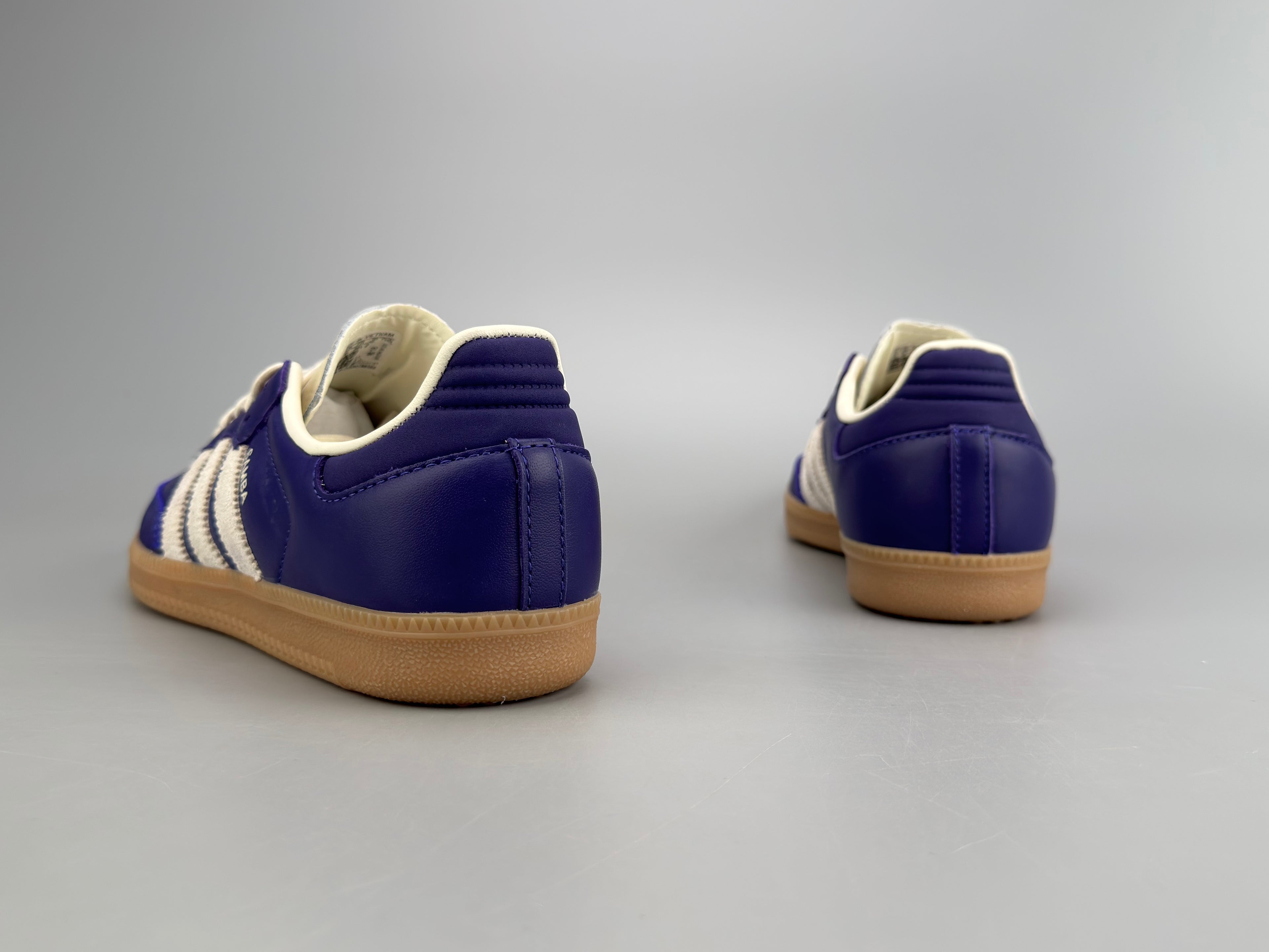Adidas Samba OG Natural Leather & Front Suede Sneakers