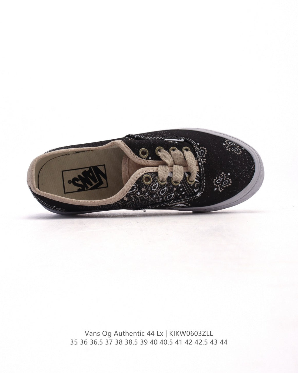 Vans LX Authentic 44 Faded Paisley Black