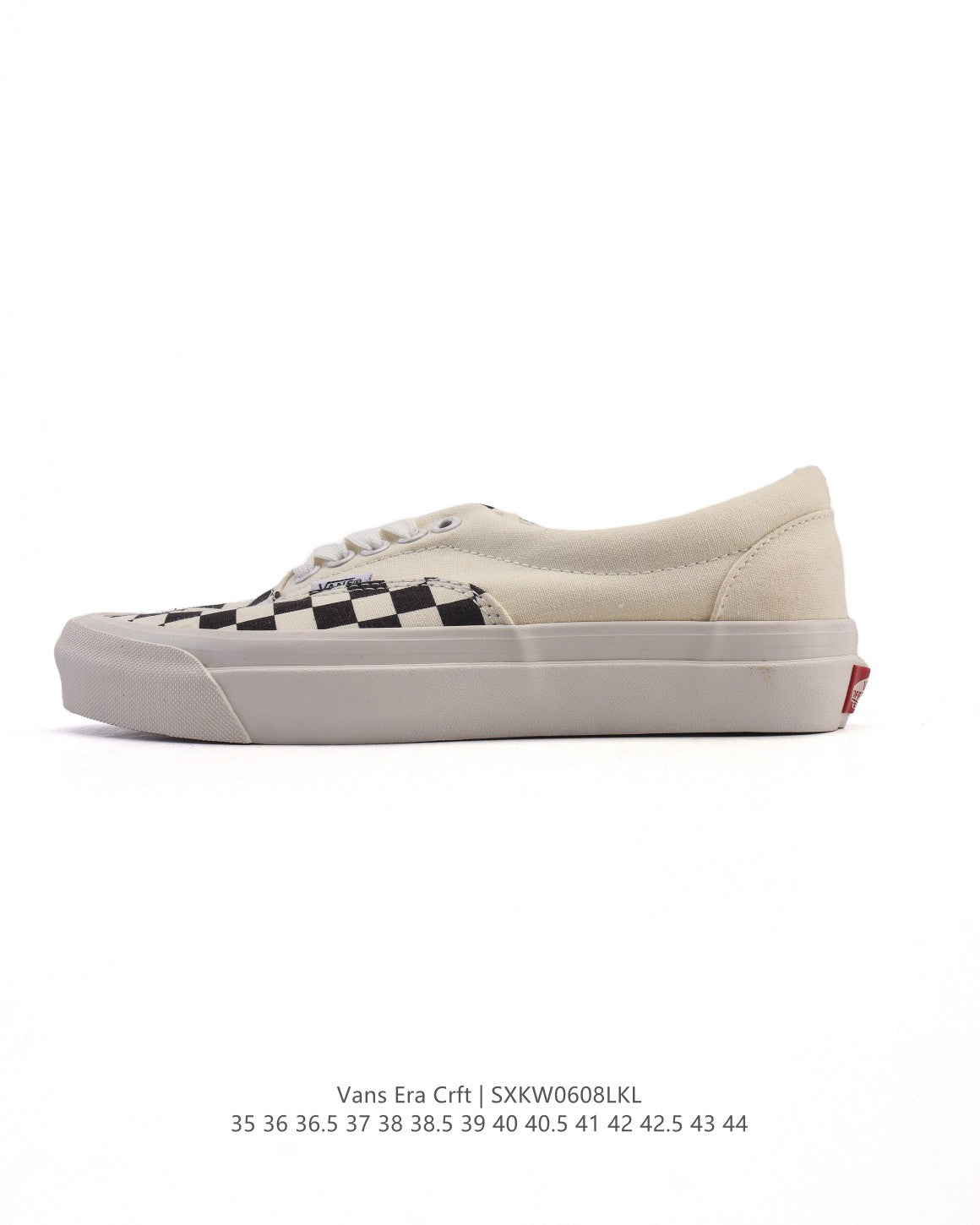 Vans Era CRFT Podium Checkerboard Black