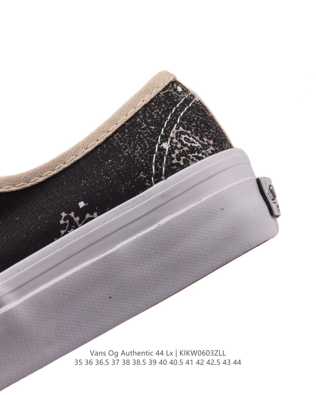 Vans LX Authentic 44 Faded Paisley Black