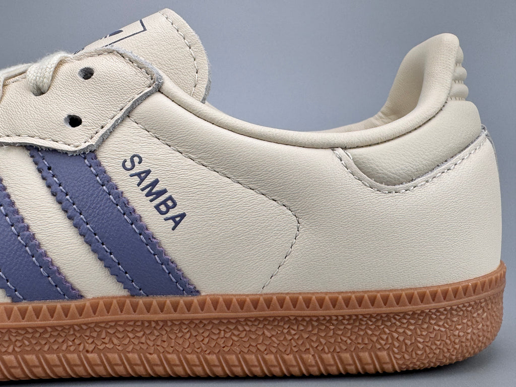 Adidas Samba OG Natural Leather & Front Suede Sneakers