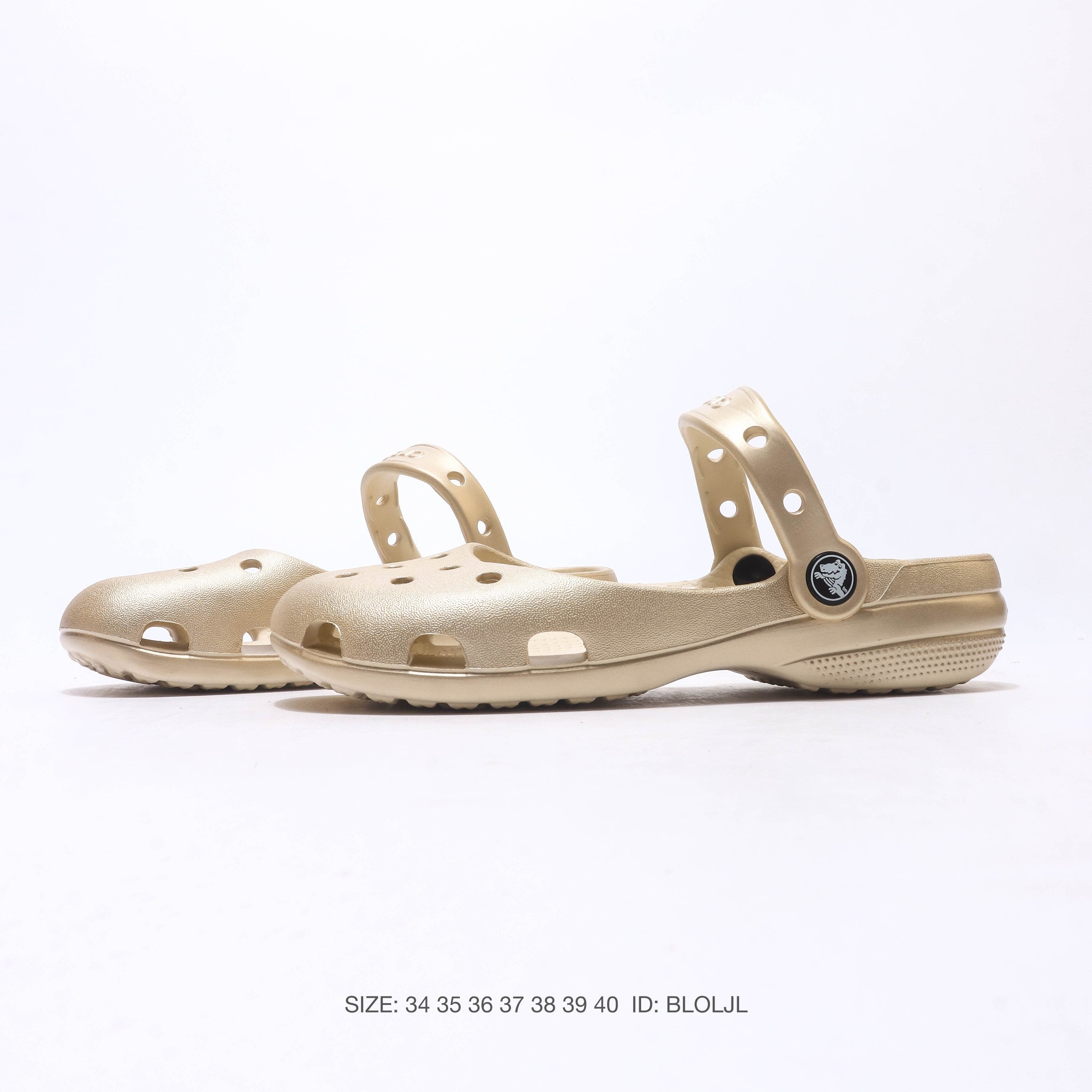 Crocs Classic Mary Jane Metallic