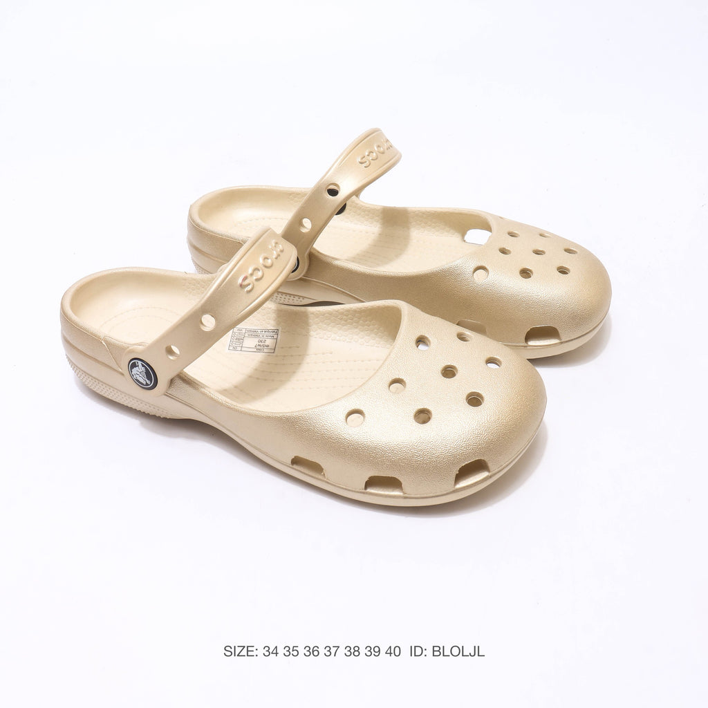 Crocs Classic Mary Jane Metallic