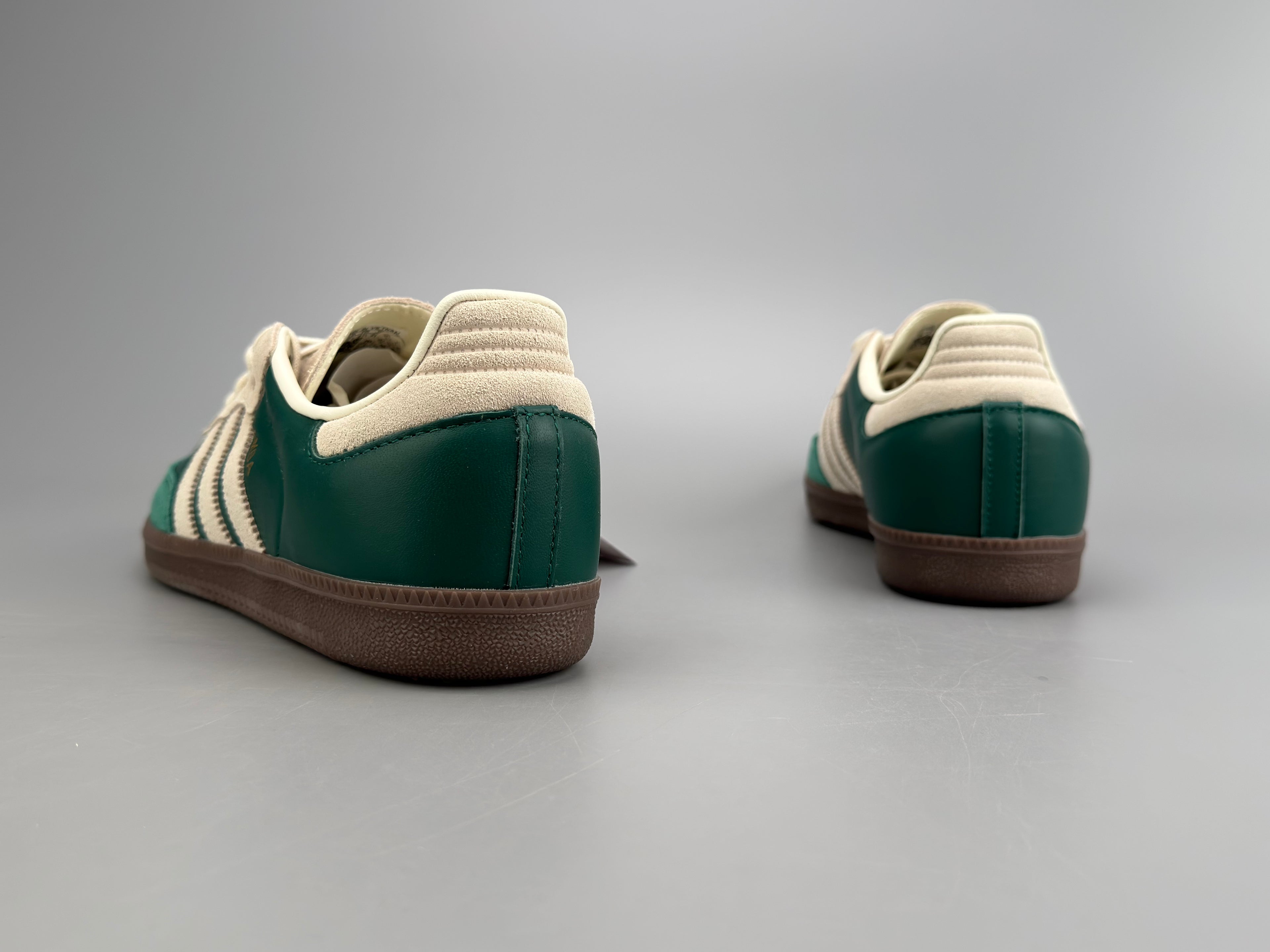Adidas Samba OG Natural Leather & Front Suede Sneakers