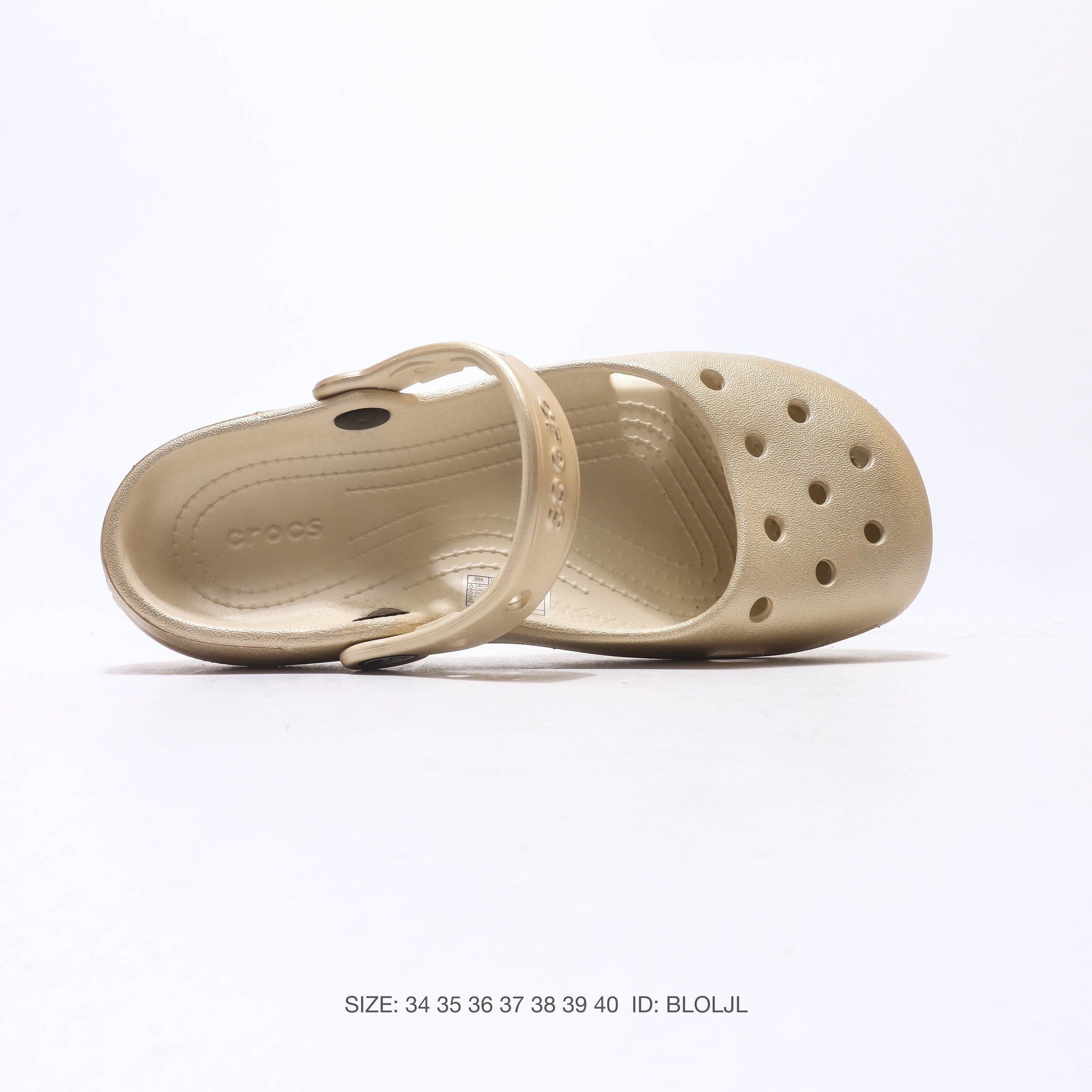 Crocs Classic Mary Jane Metallic