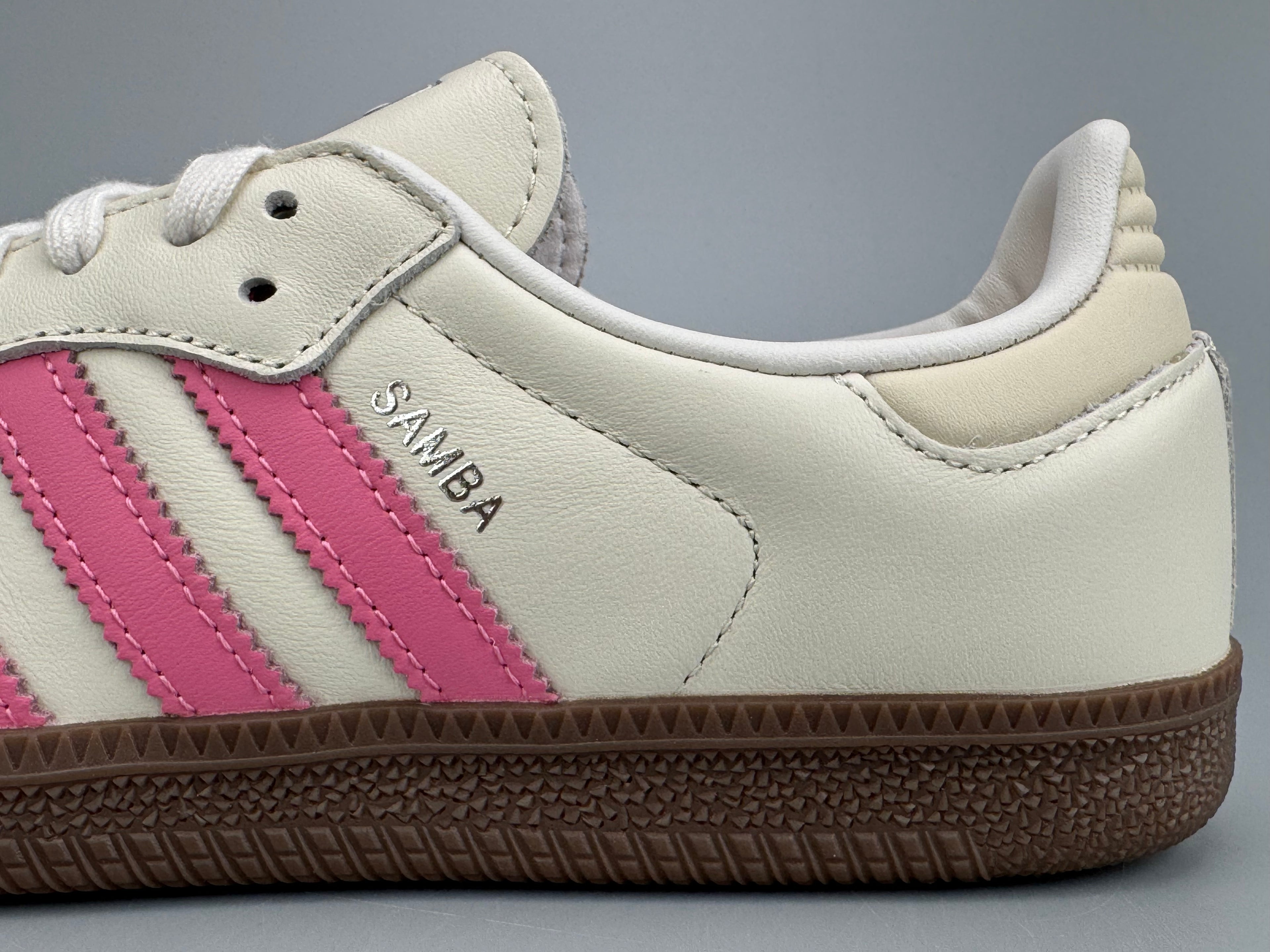 Adidas Samba OG Natural Leather & Front Suede Sneakers