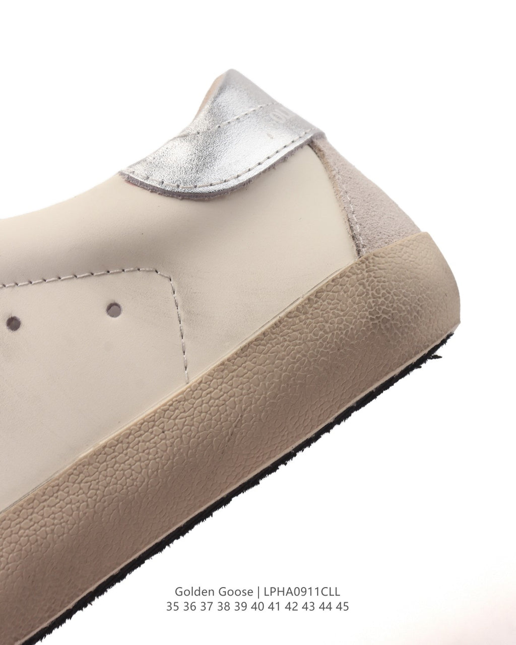 Golden Goose Superstar side star Glitter