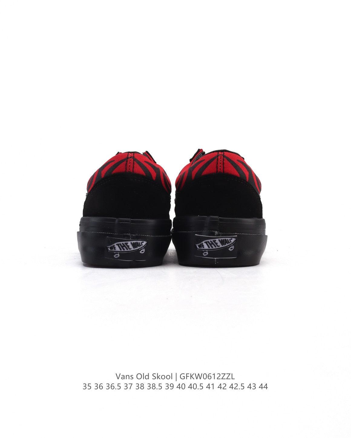 Vans Premium Old Skool Y2K Flame Black Red