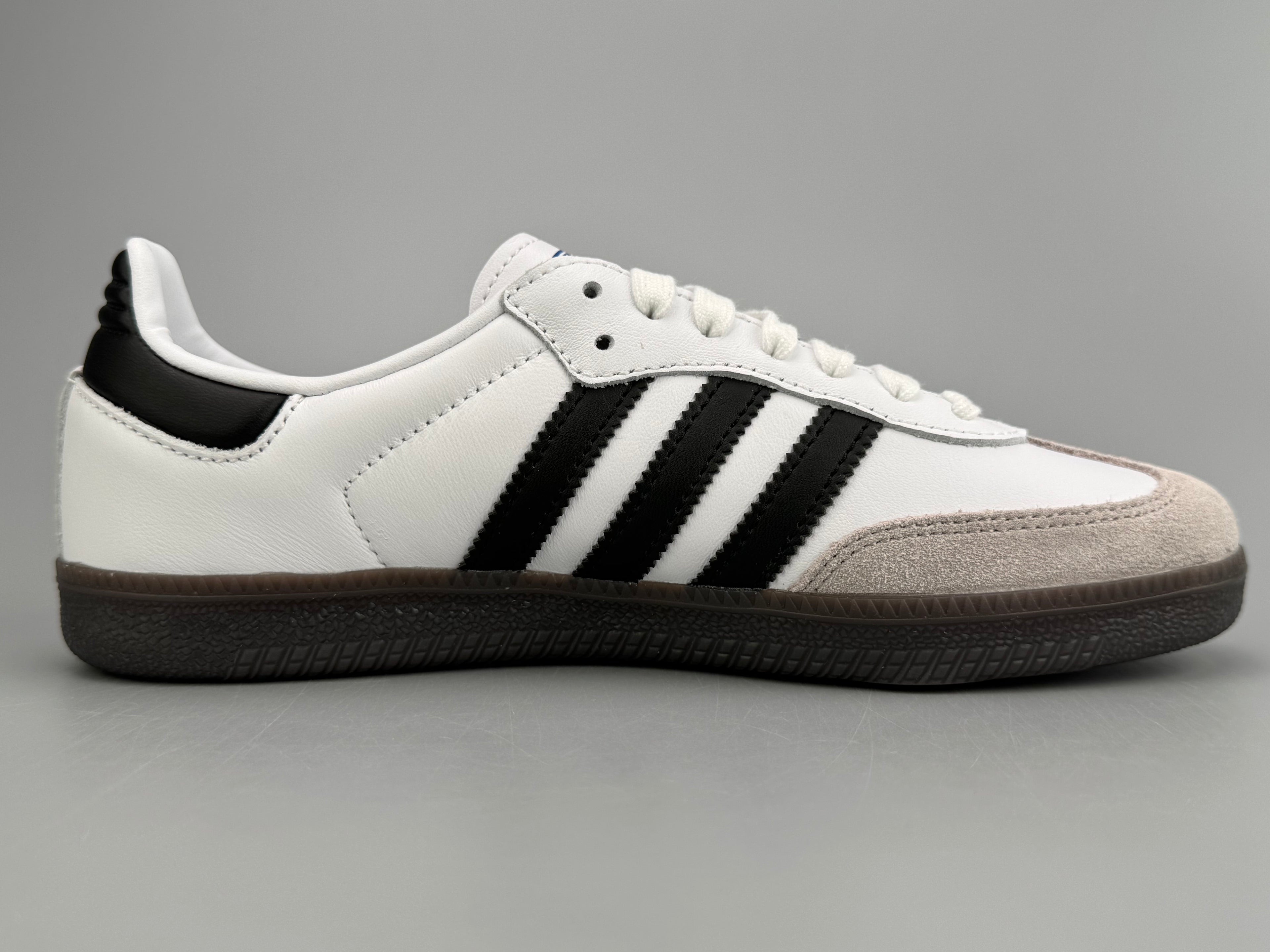 Adidas Samba OG Natural Leather & Front Suede Sneakers