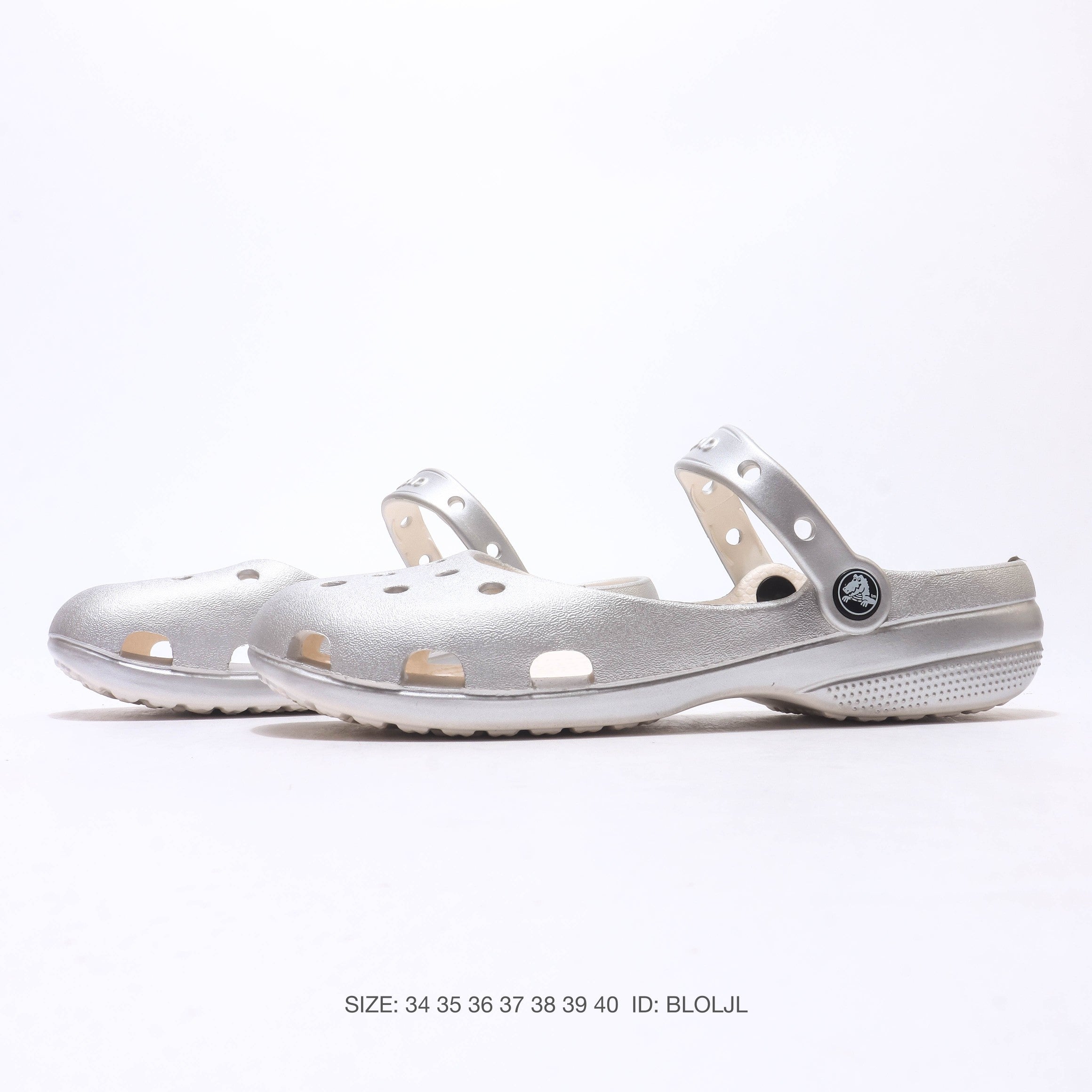 Crocs Classic Mary Jane Metallic