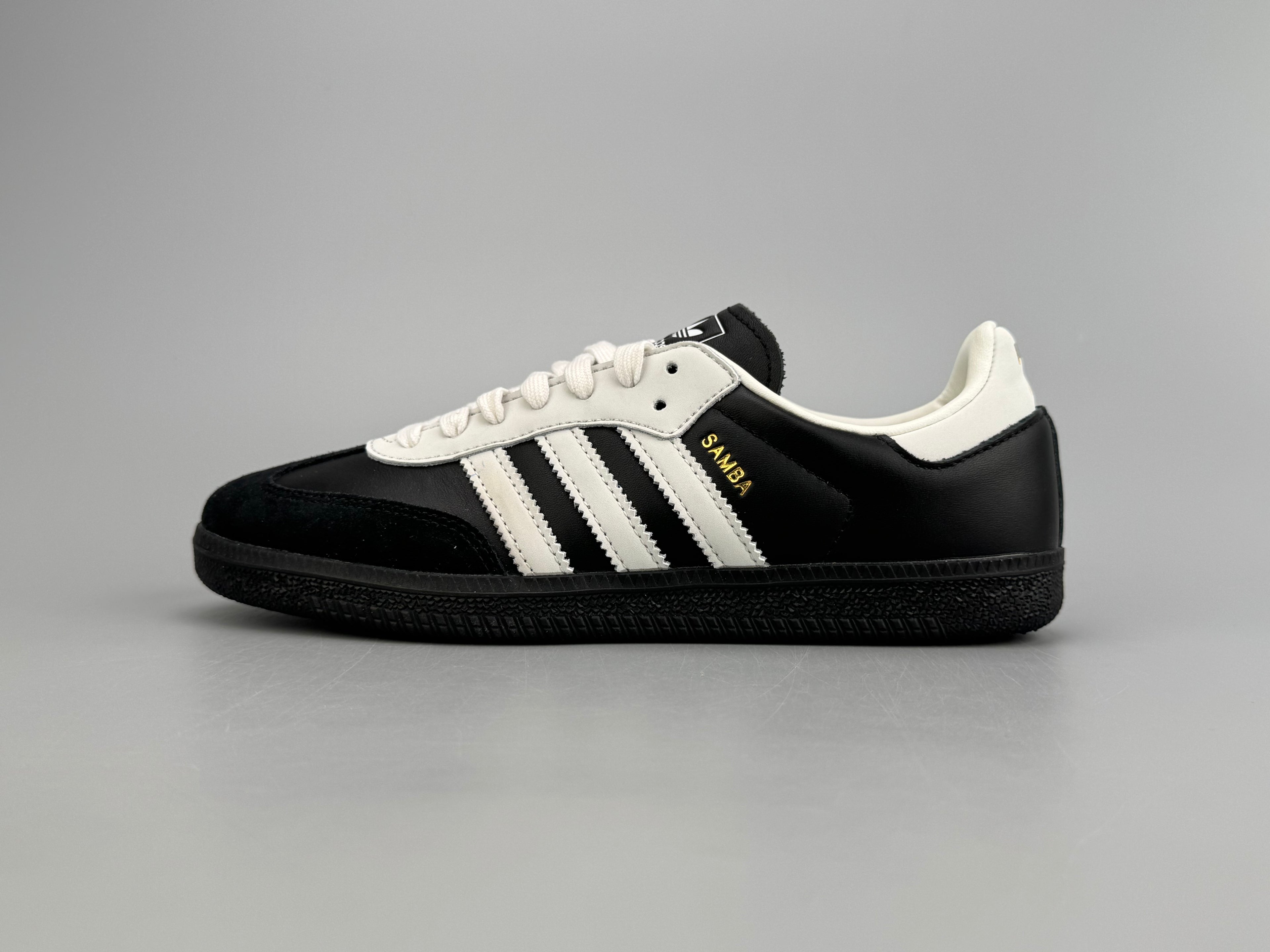 Adidas Samba OG Natural Leather & Front Suede Sneakers