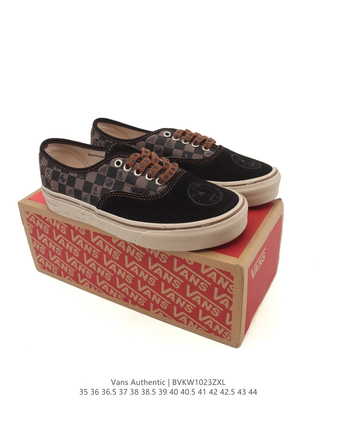 Vans Authentic Pop Mart Space Molly Black Brown