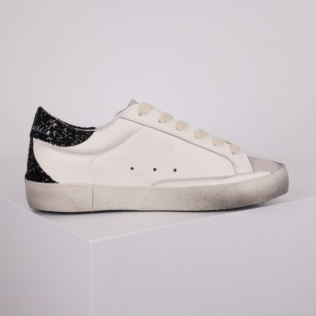 Golden Goose Superstar side star Glitter