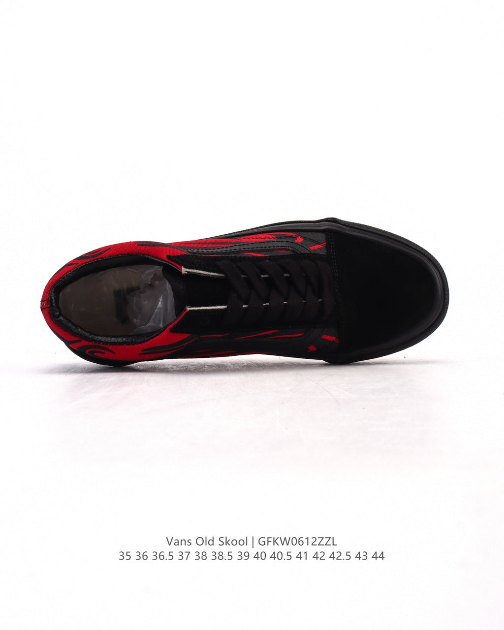 Vans Premium Old Skool Y2K Flame Black Red