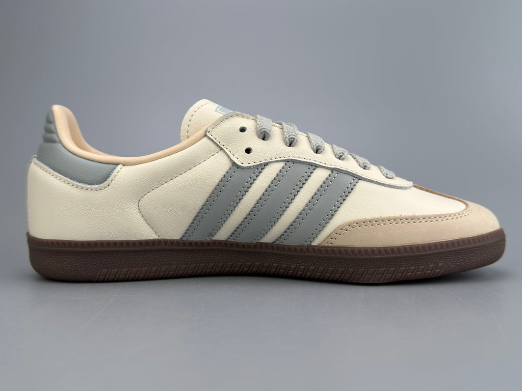 Adidas Samba OG Natural Leather & Front Suede Sneakers