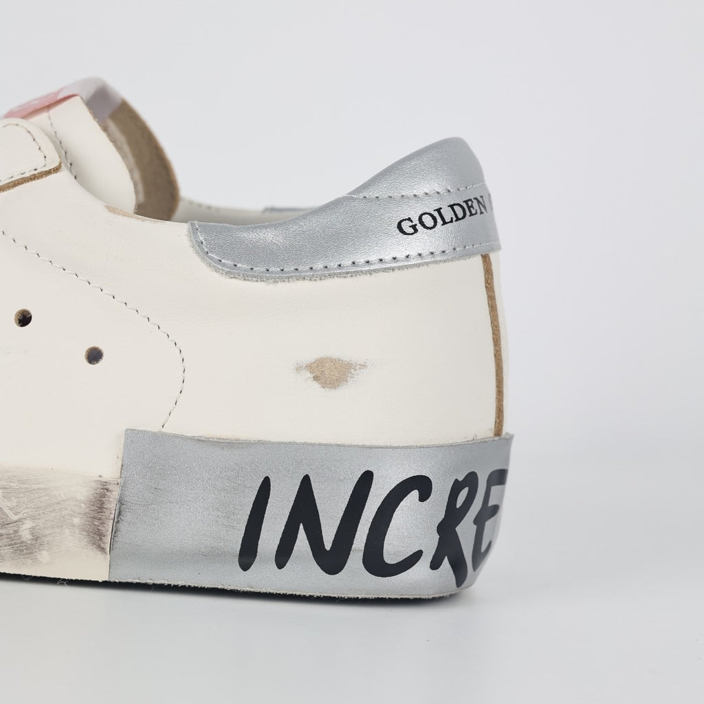 Golden Goose Superstar side star Glitter