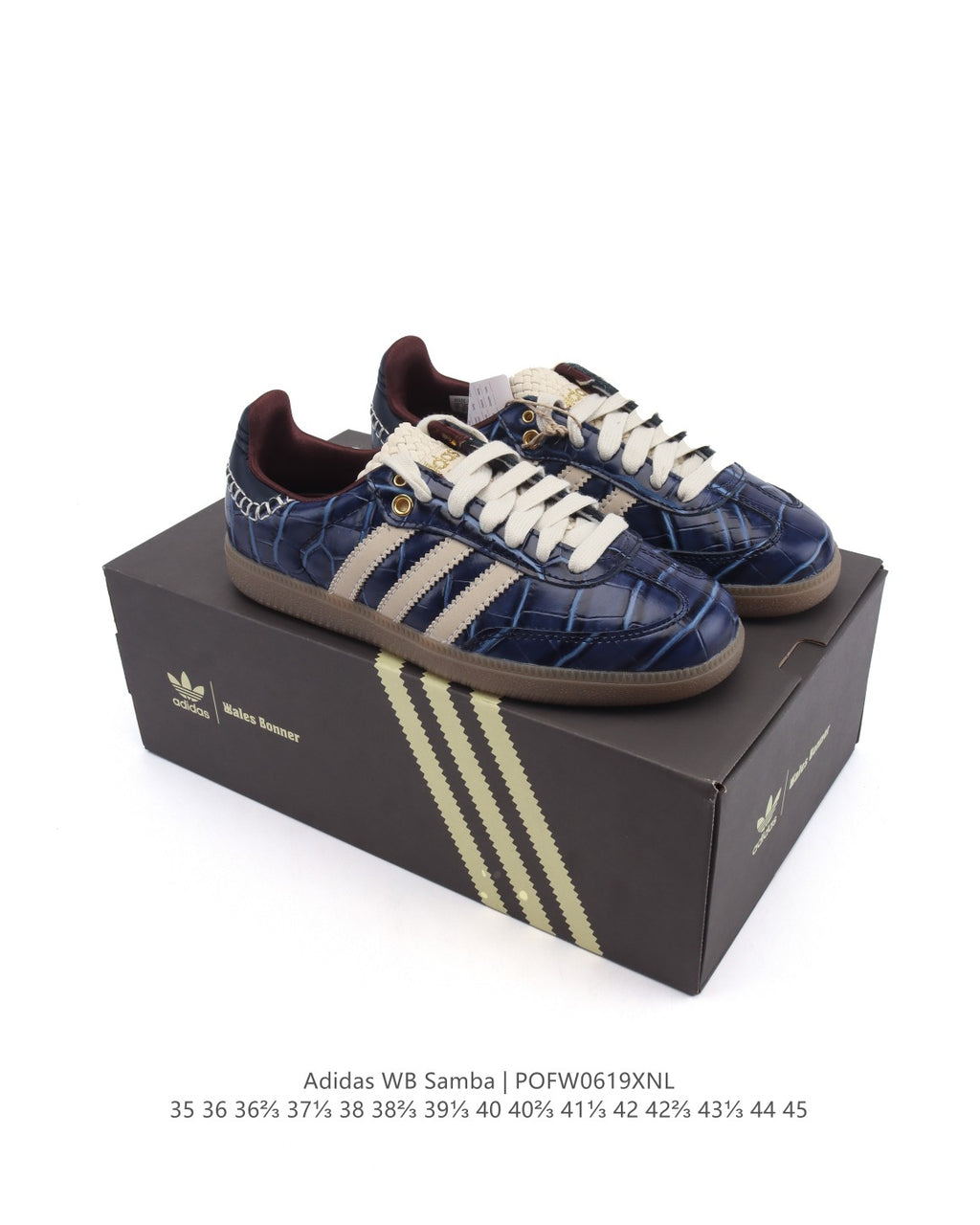 Adidas x Wales Bonner Samba OG Crocodile