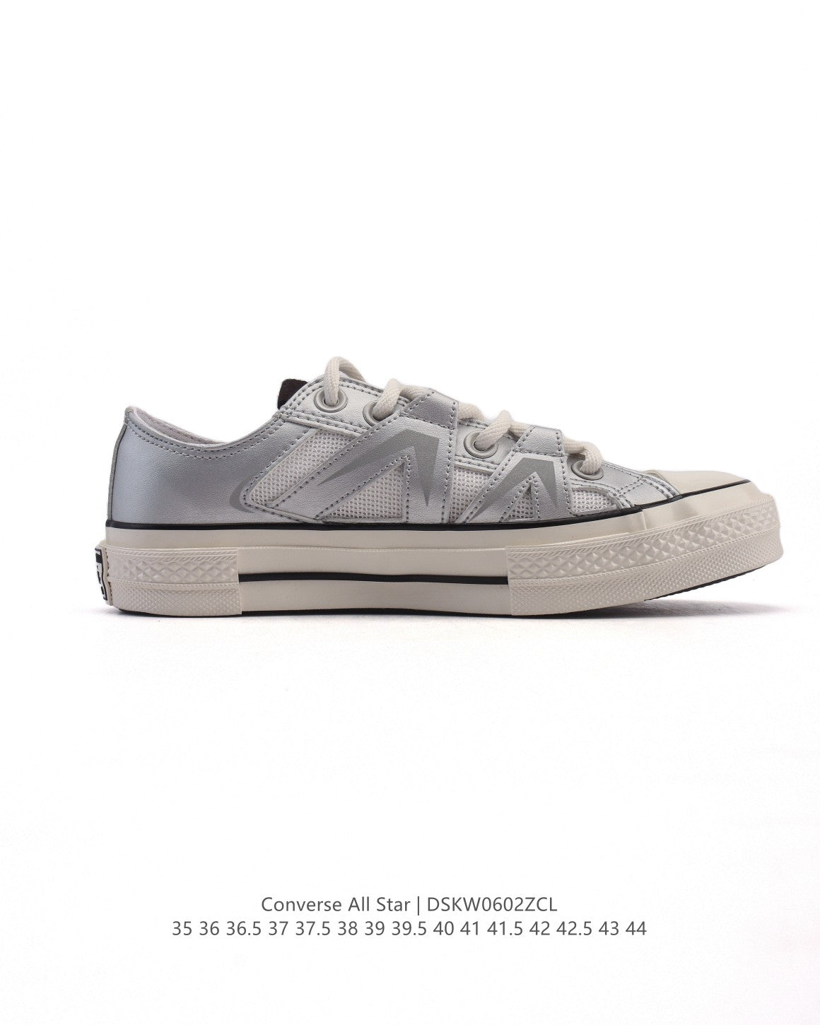 Converse Chuck 70 Low Metallic Pack Dull Silver