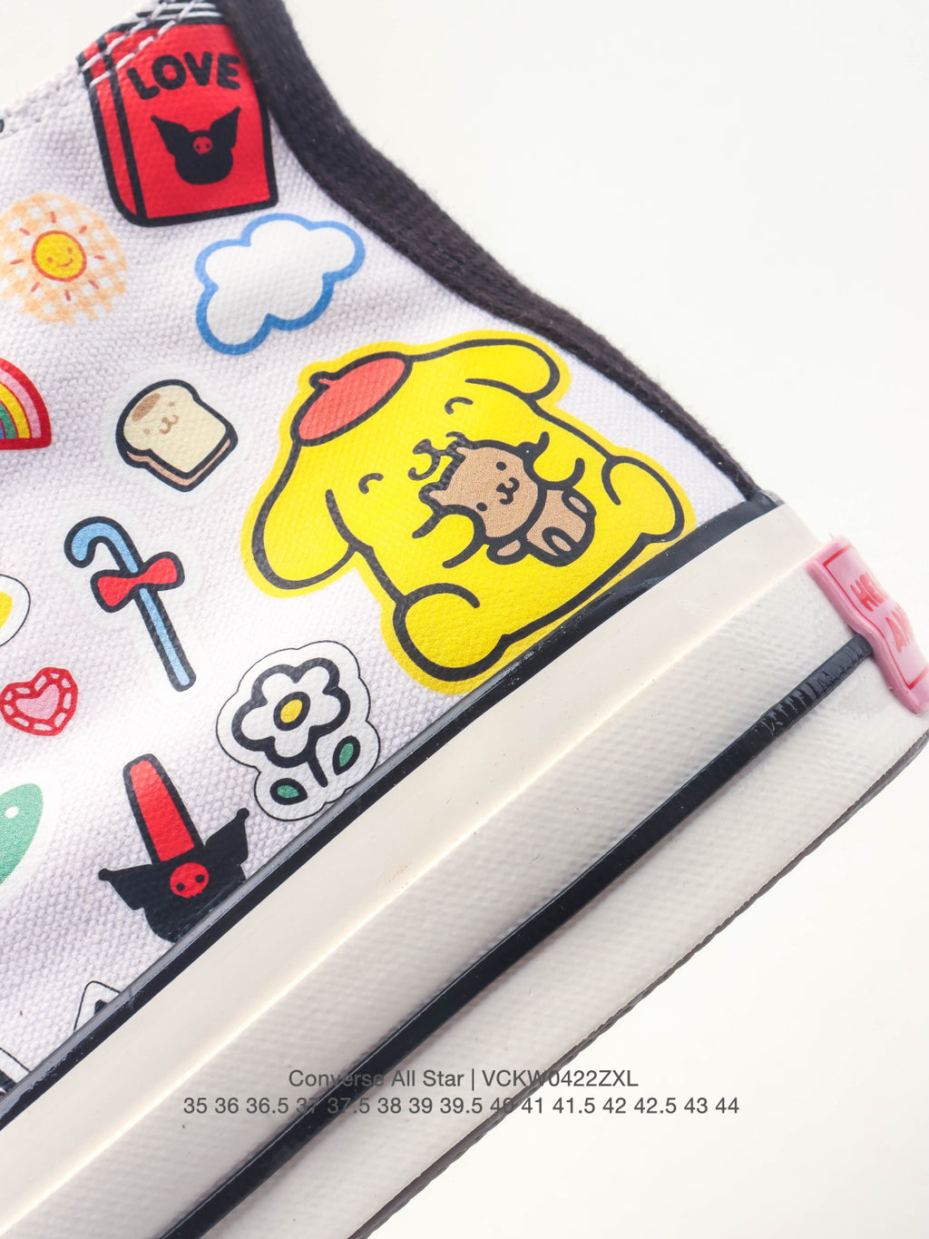 Converse x Hello Kitty and Friends Chuck 70 Stickers