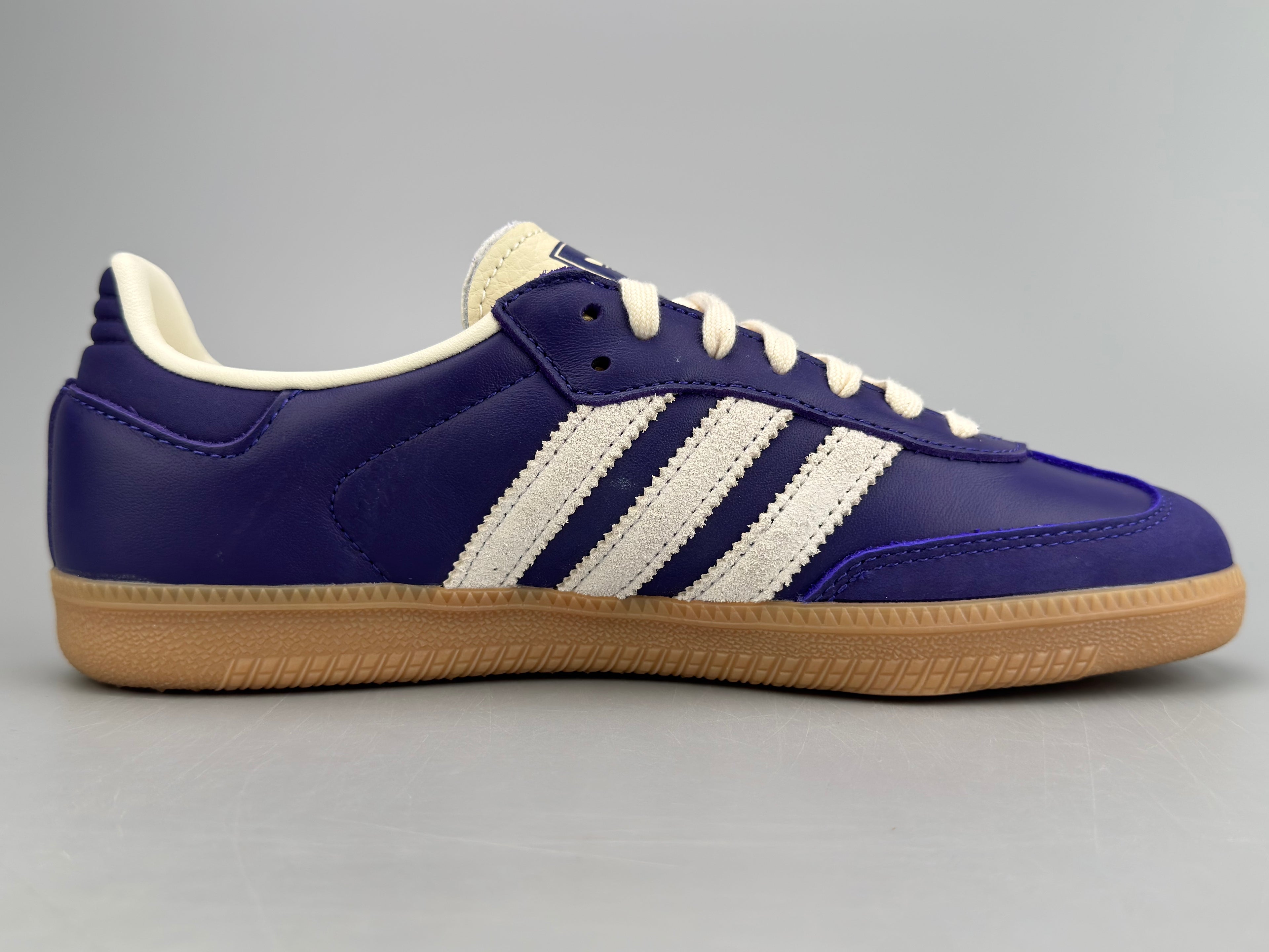 Adidas Samba OG Natural Leather & Front Suede Sneakers