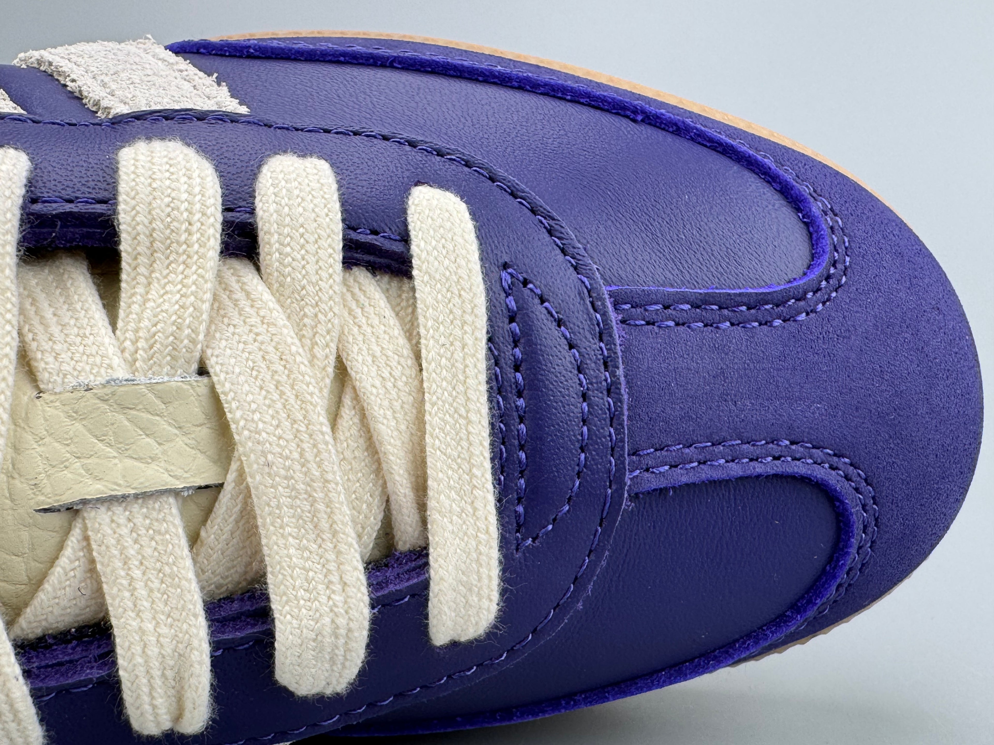 Adidas Samba OG Natural Leather & Front Suede Sneakers