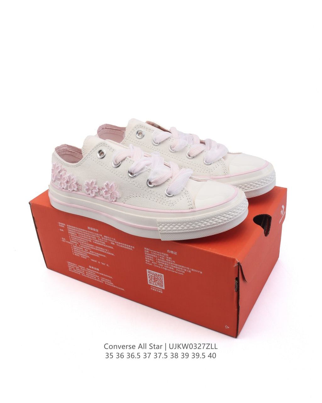 Converse Chuck Taylor All Star 3D Flowers Low