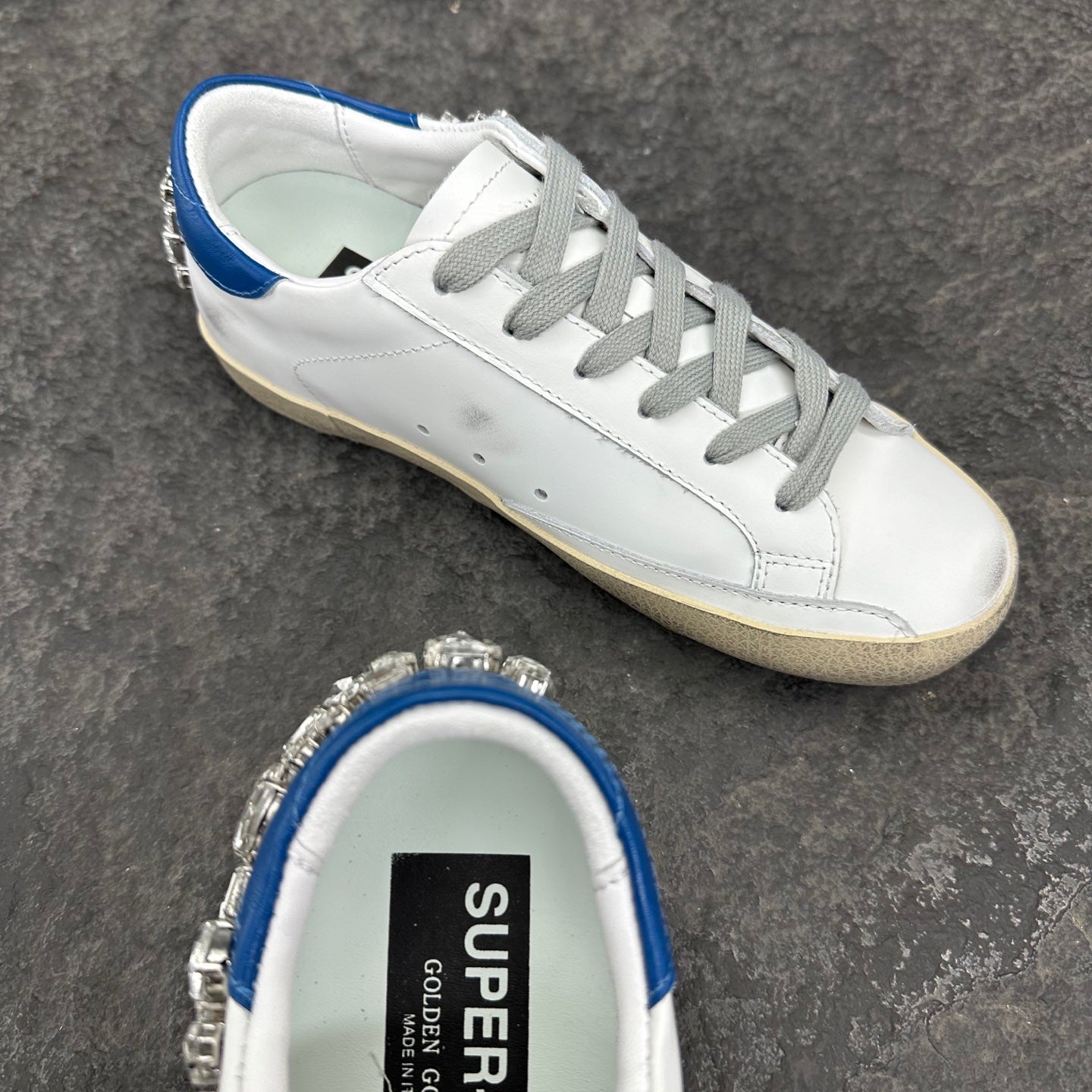 Golden Goose SuperStar Swarovski Crystals