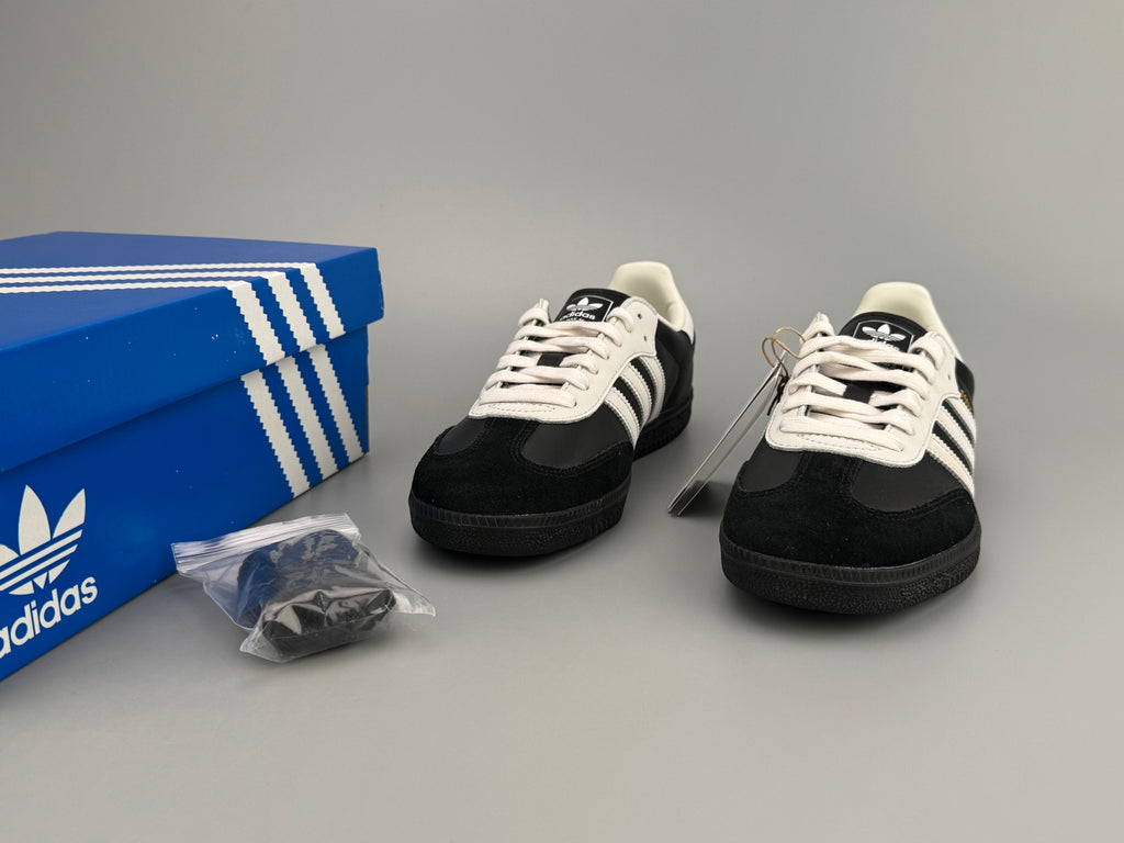 Adidas Samba OG Natural Leather & Front Suede Sneakers