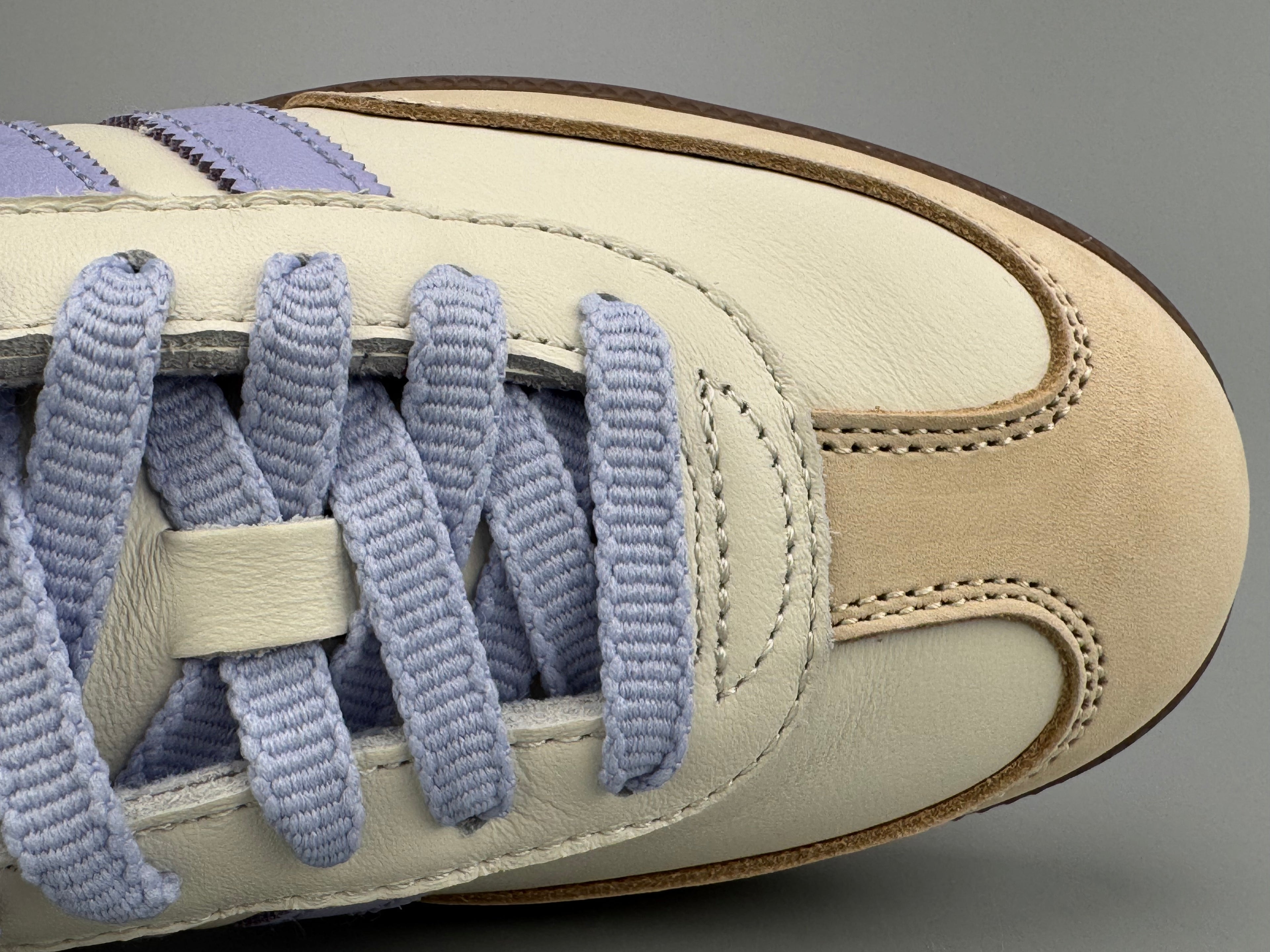 Adidas Samba OG Natural Leather & Front Suede Sneakers