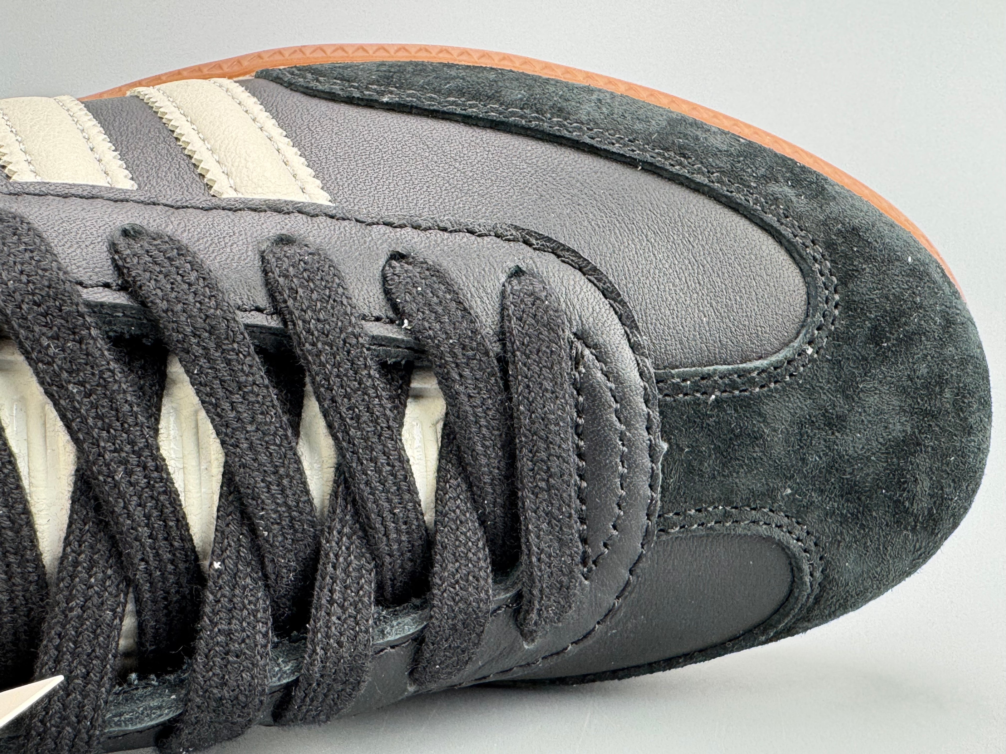 Adidas Samba OG Natural Leather & Front Suede Sneakers