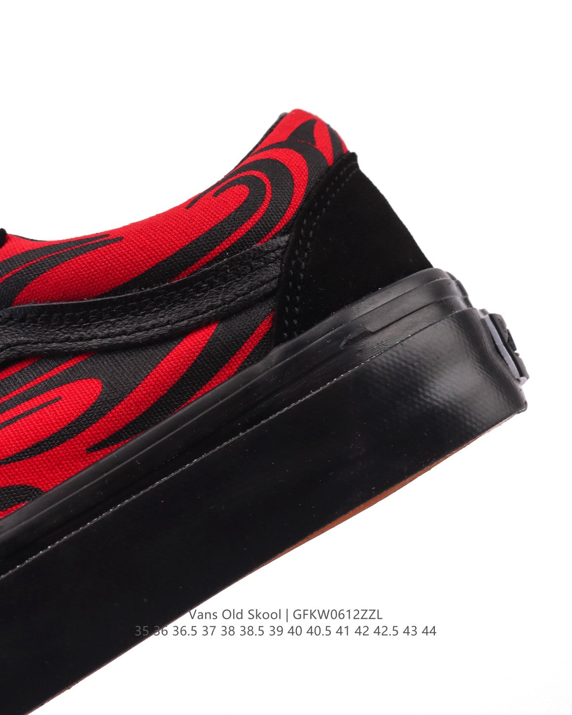 Vans Premium Old Skool Y2K Flame Black Red