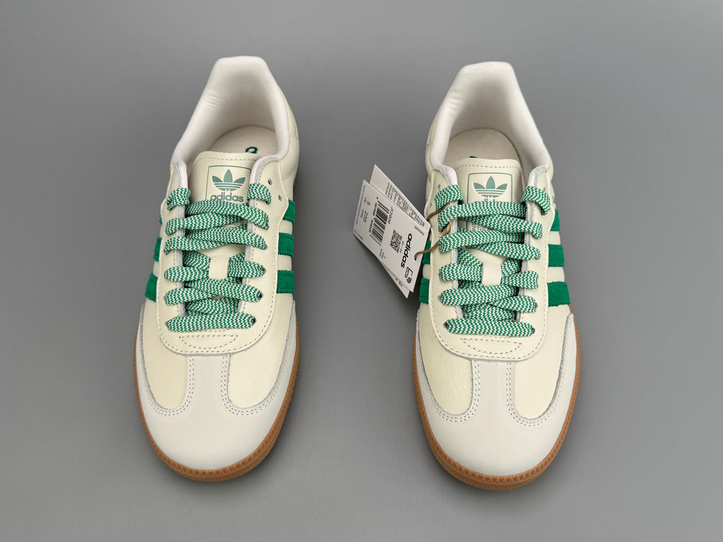 Adidas Samba OG Natural Leather & Front Suede Sneakers