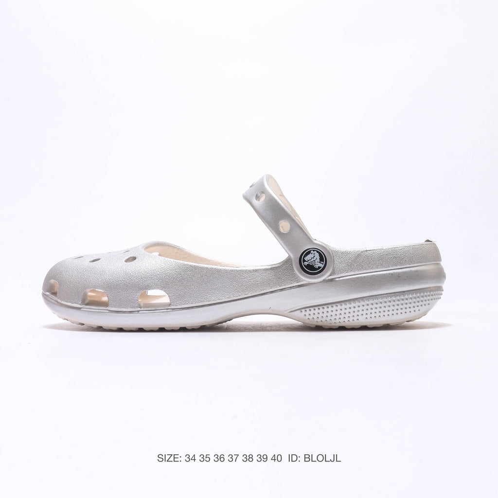 Crocs Classic Mary Jane Metallic