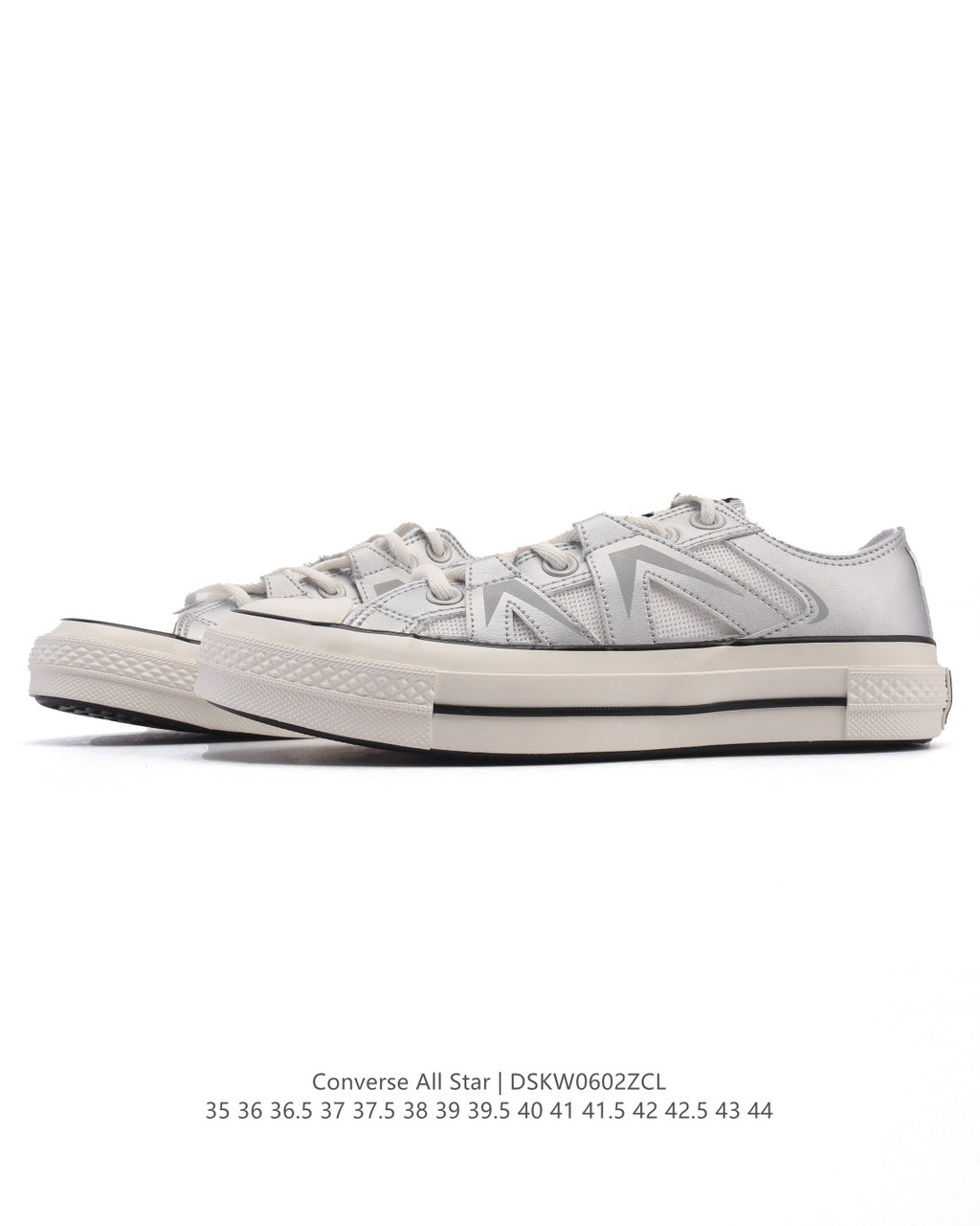 Converse Chuck 70 Low Metallic Pack Dull Silver