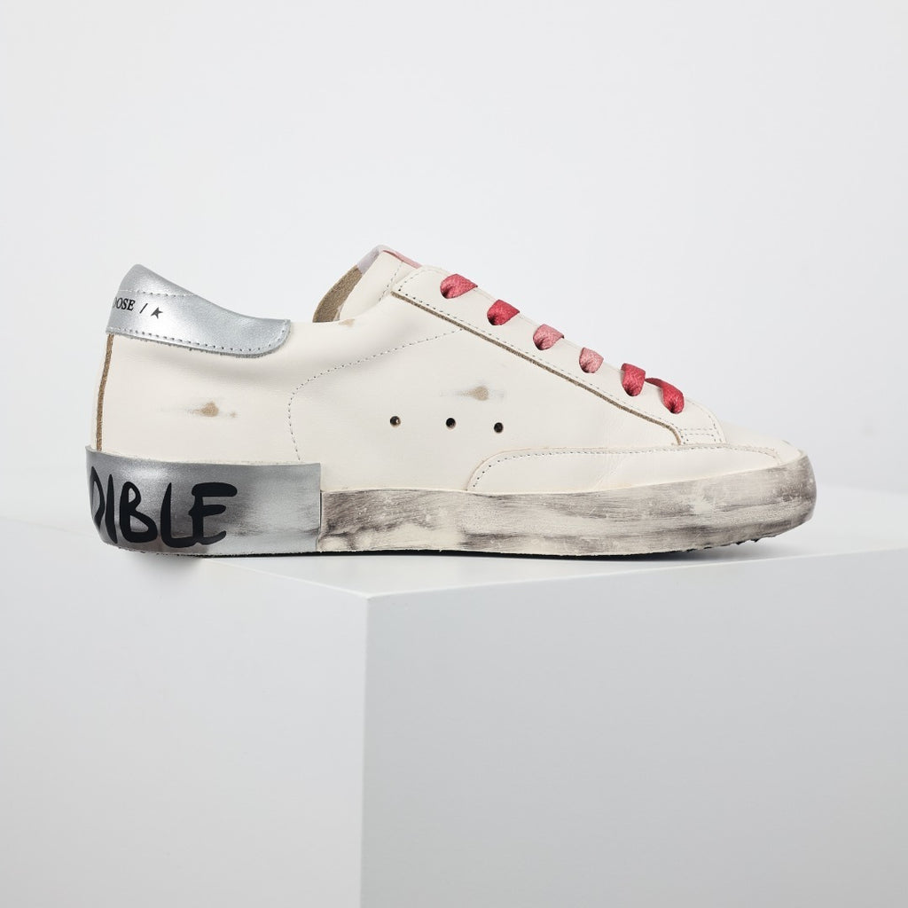 Golden Goose Superstar side star Glitter